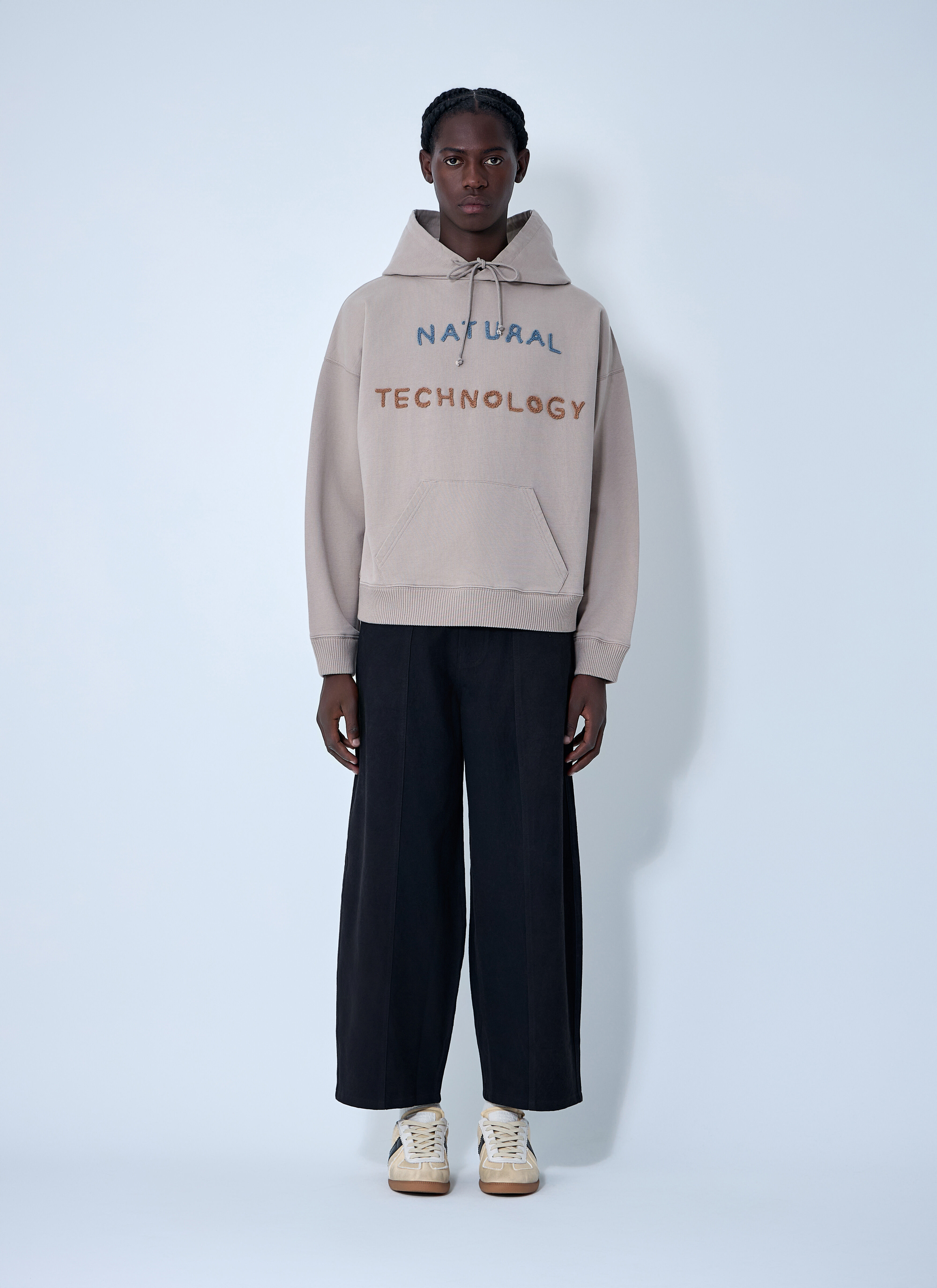 Geo Hooded Sweatshirt - 2