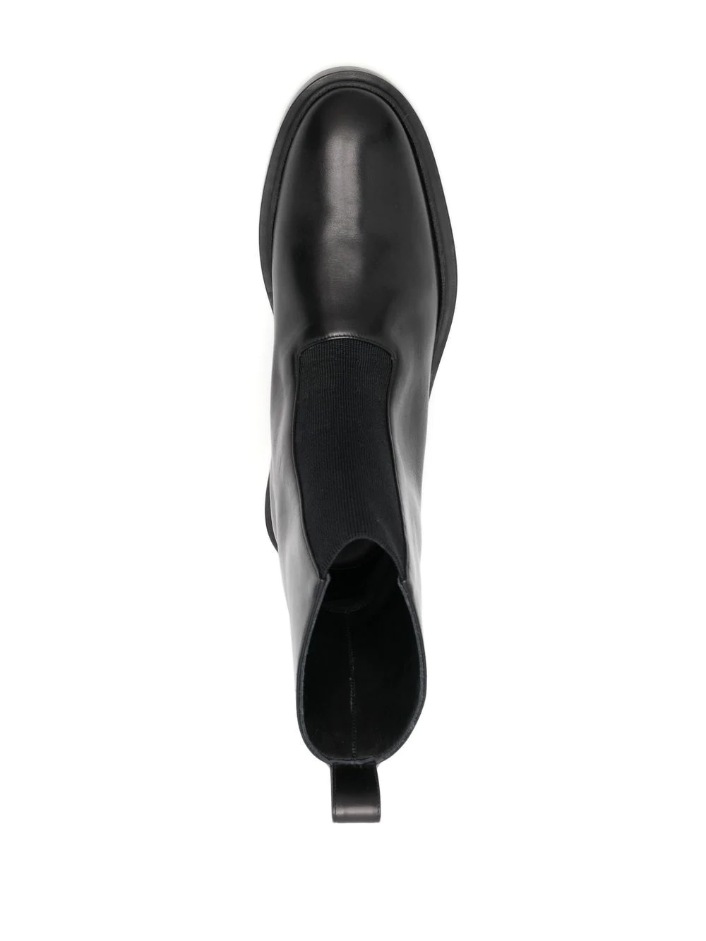 chunky leather boots - 4