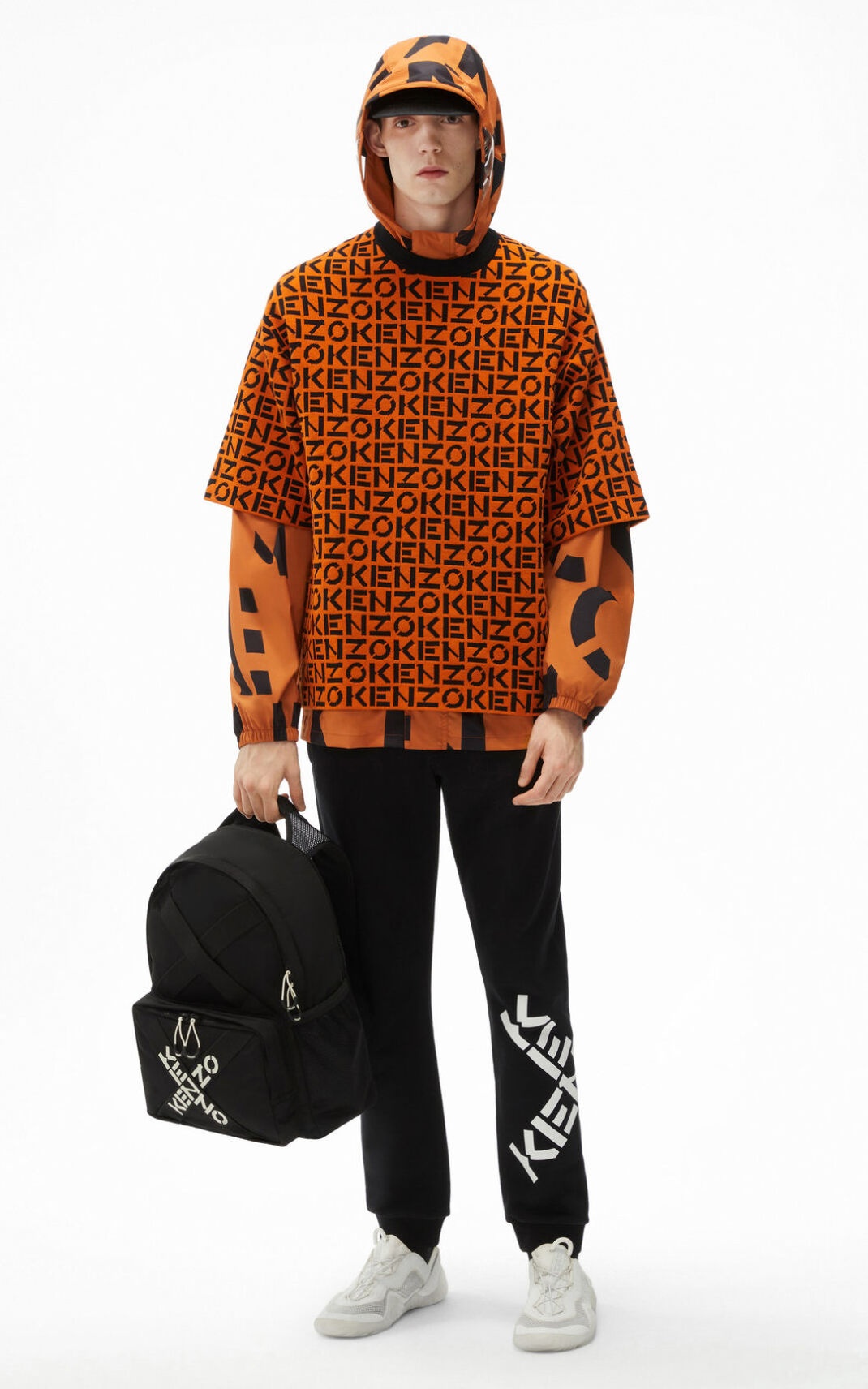 KENZO Sport oversize monogram jumper - 3