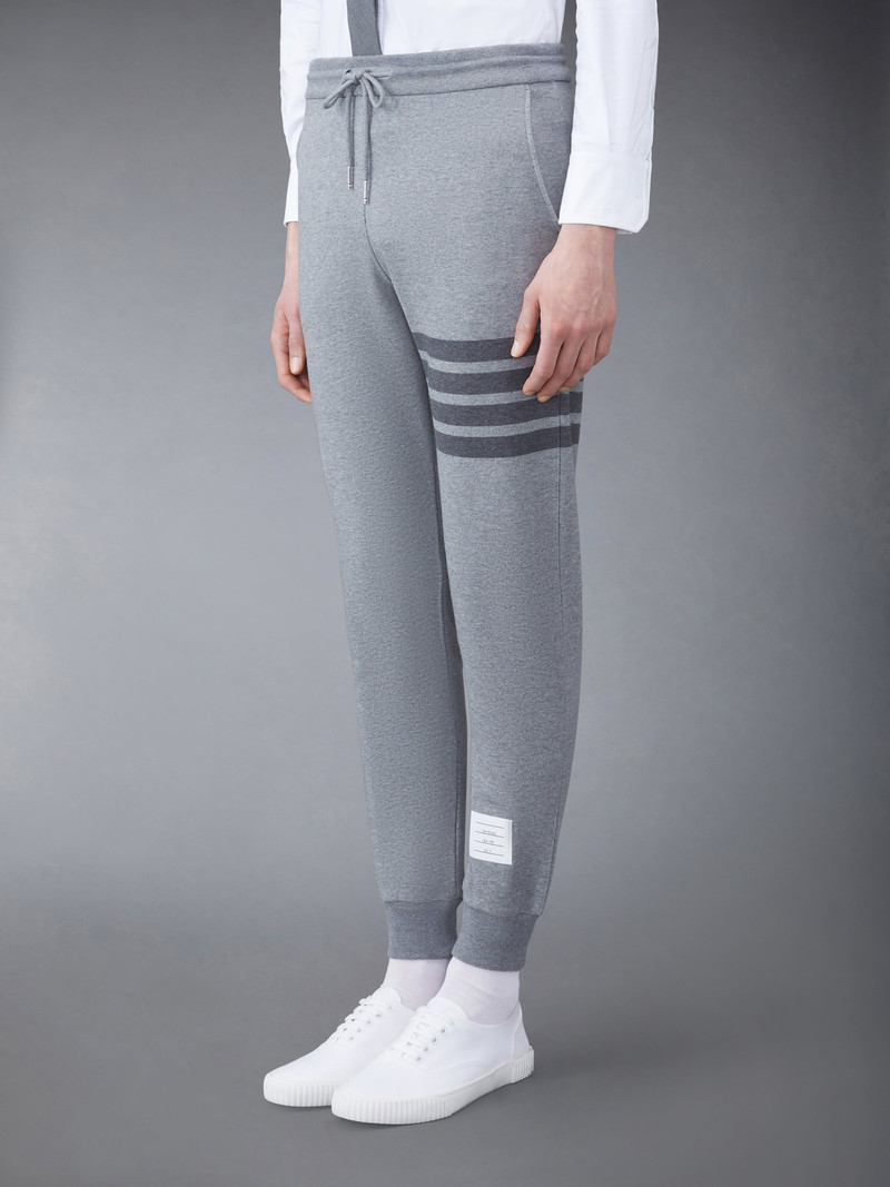 Thom Browne CLASSIC LOOPBACK 4-BAR SWEATPANTS outlook