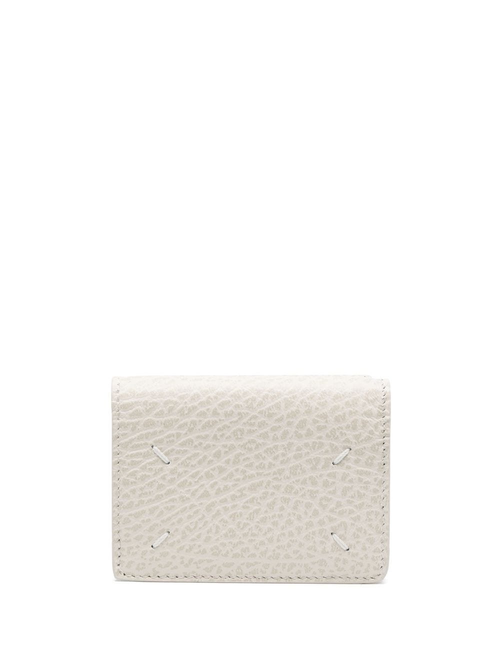 four-stich tri-fold leather wallet - 2