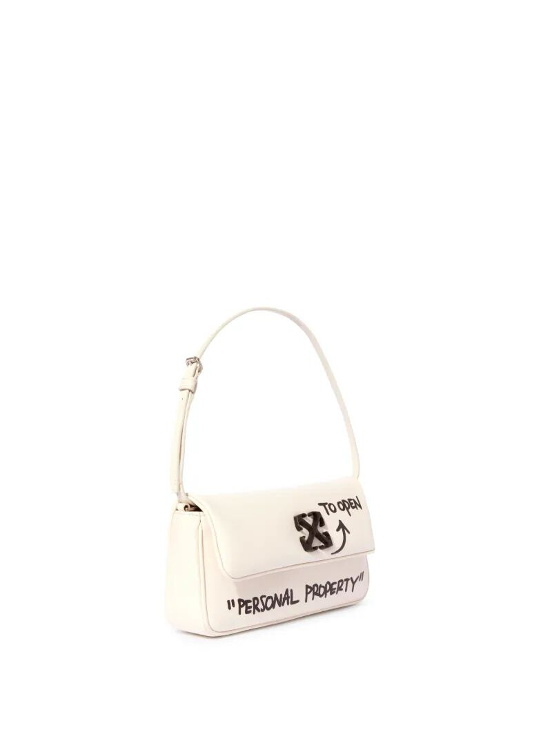 White Jitney 0.7 Quote Shoulder Bag 7