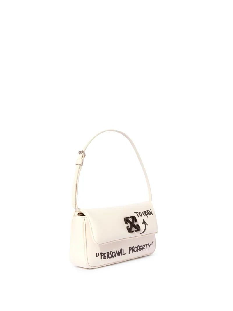 White Jitney 0.7 Quote Shoulder Bag 7