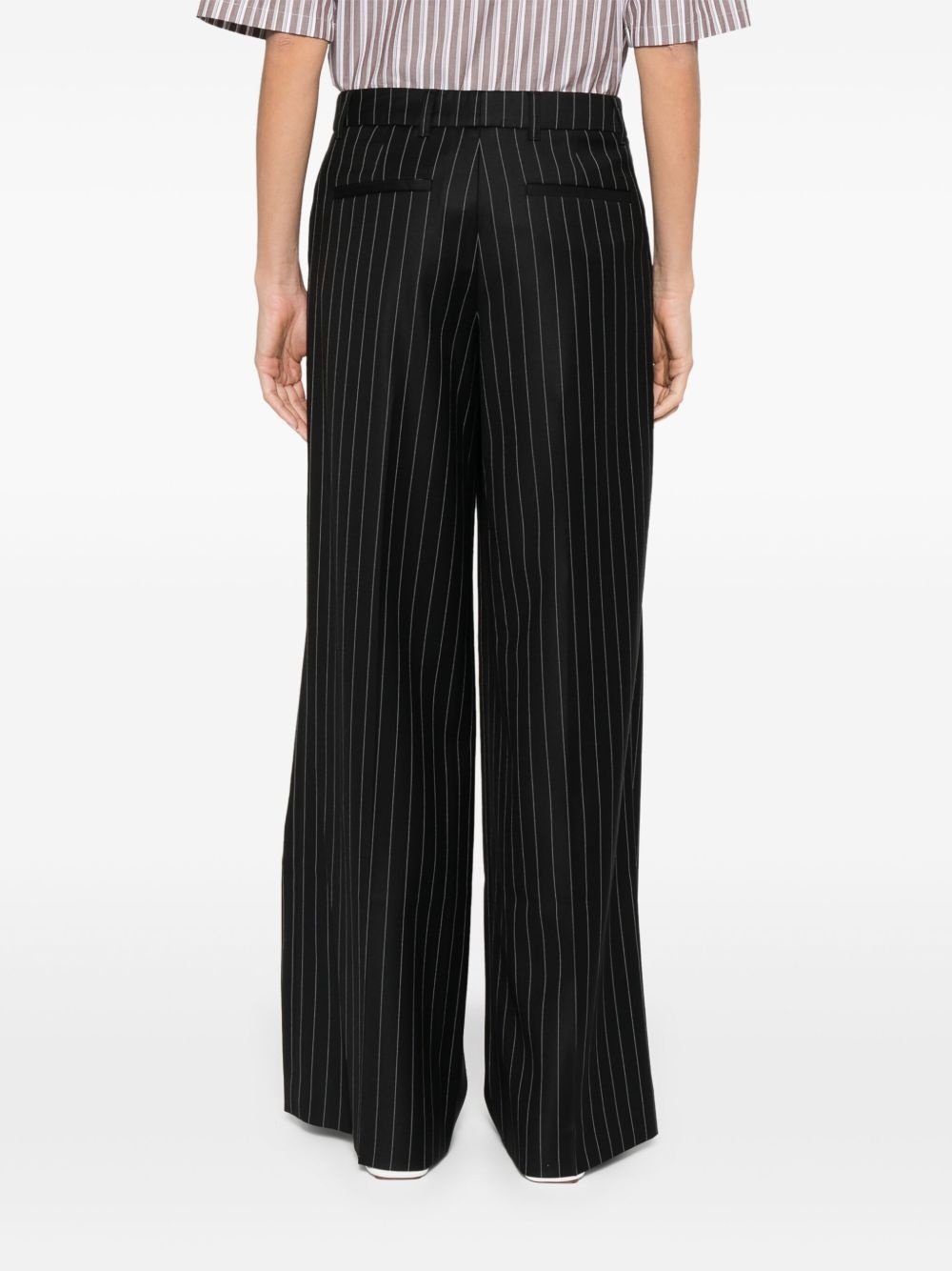 Pinstripe trousers - 4