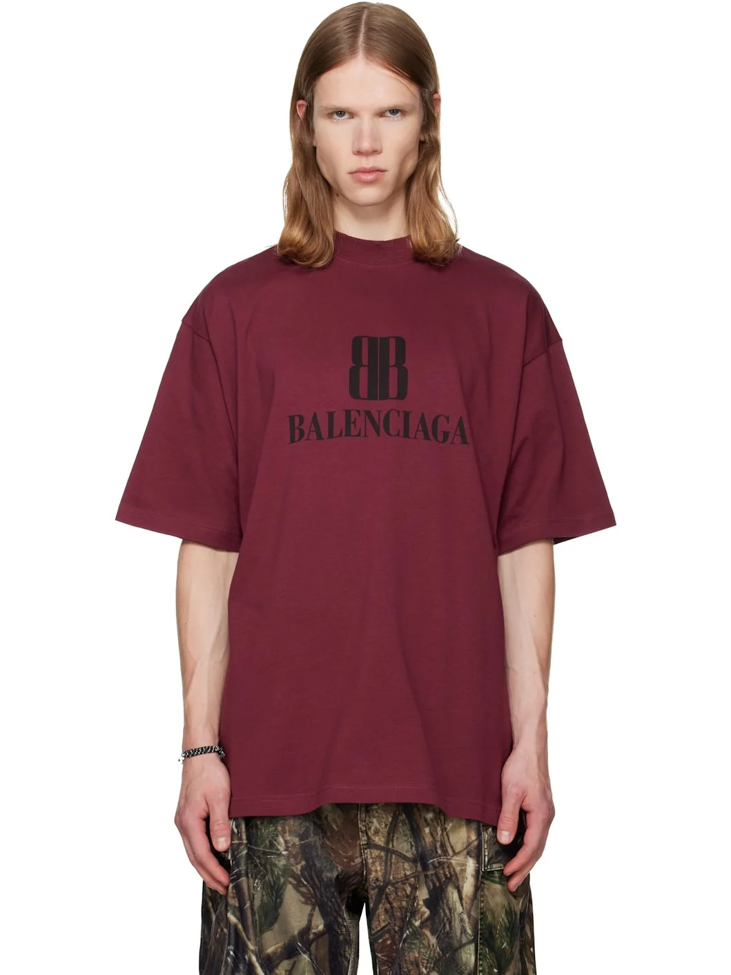 Burgundy Nano BB Medium Fit T-shirt - 1
