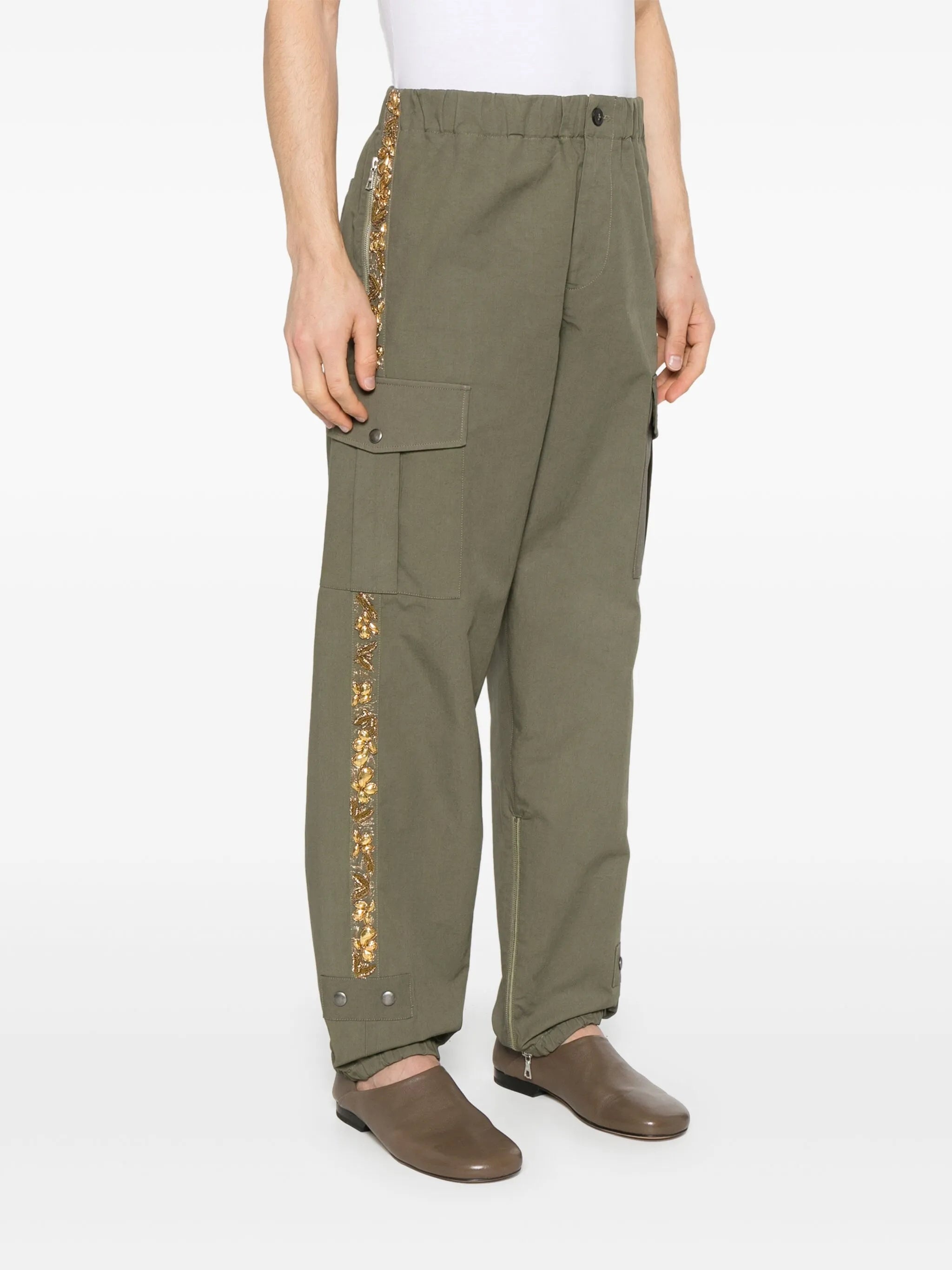 Bead-embellished Trousers - 4