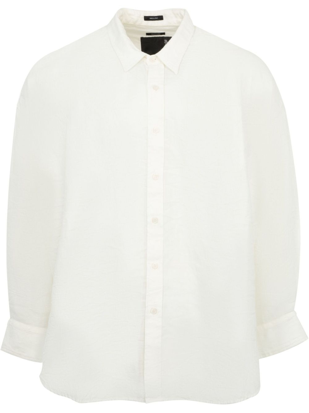 classic-collar shirt - 1