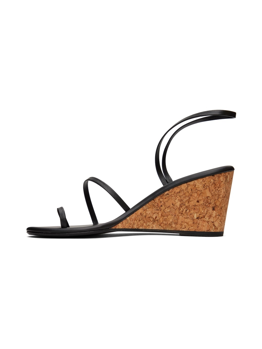 Black Chora Heeled Sandals - 3