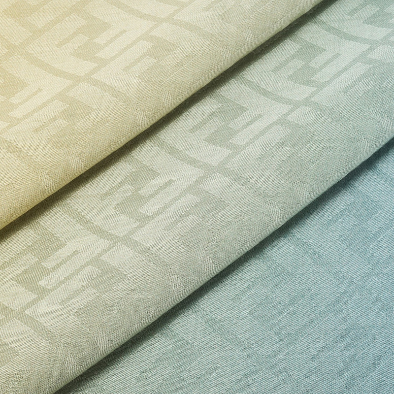 FENDI FF Shawl Multicolor FF silk and wool shawl outlook