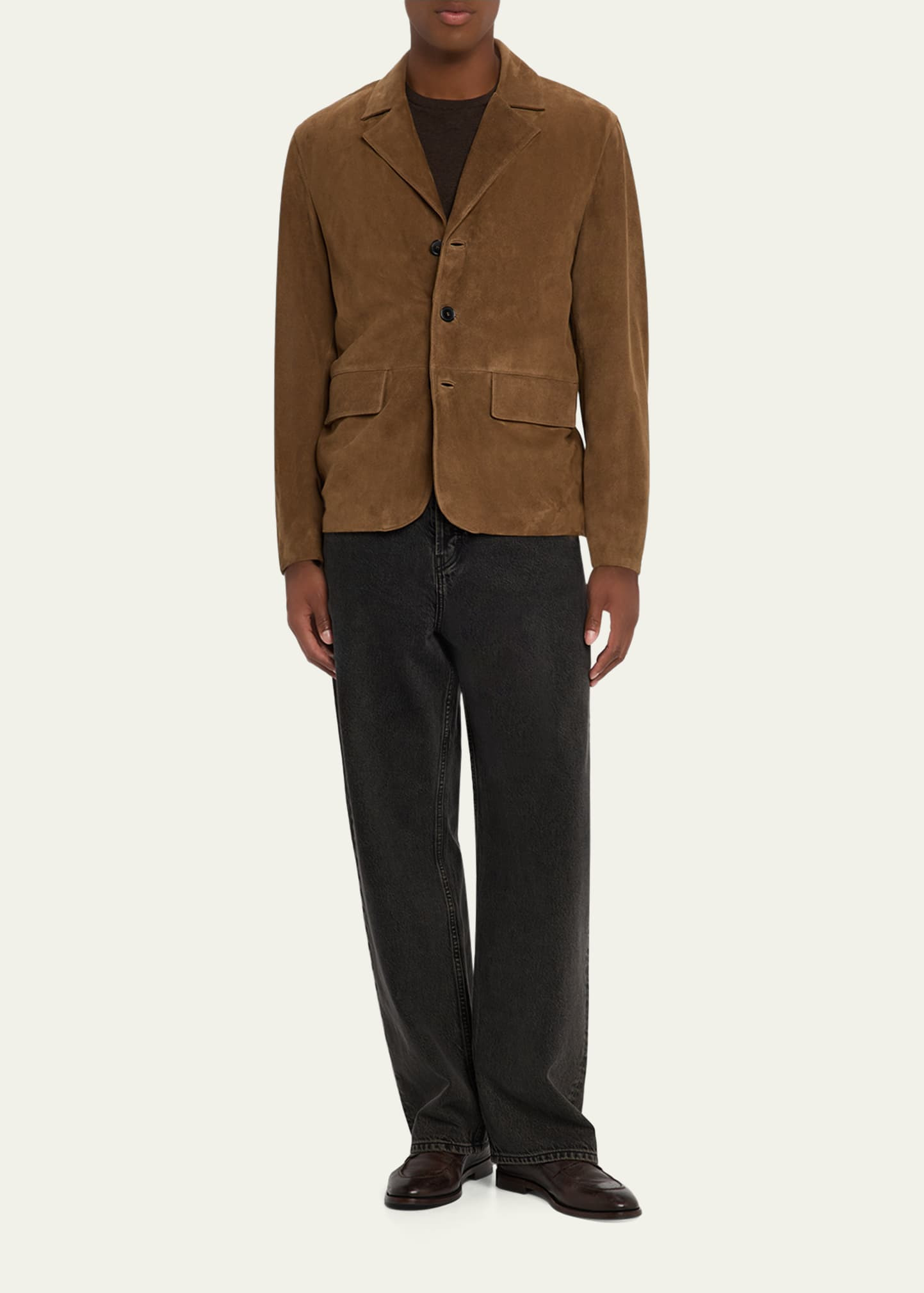 Men's Suede Blazer - 2