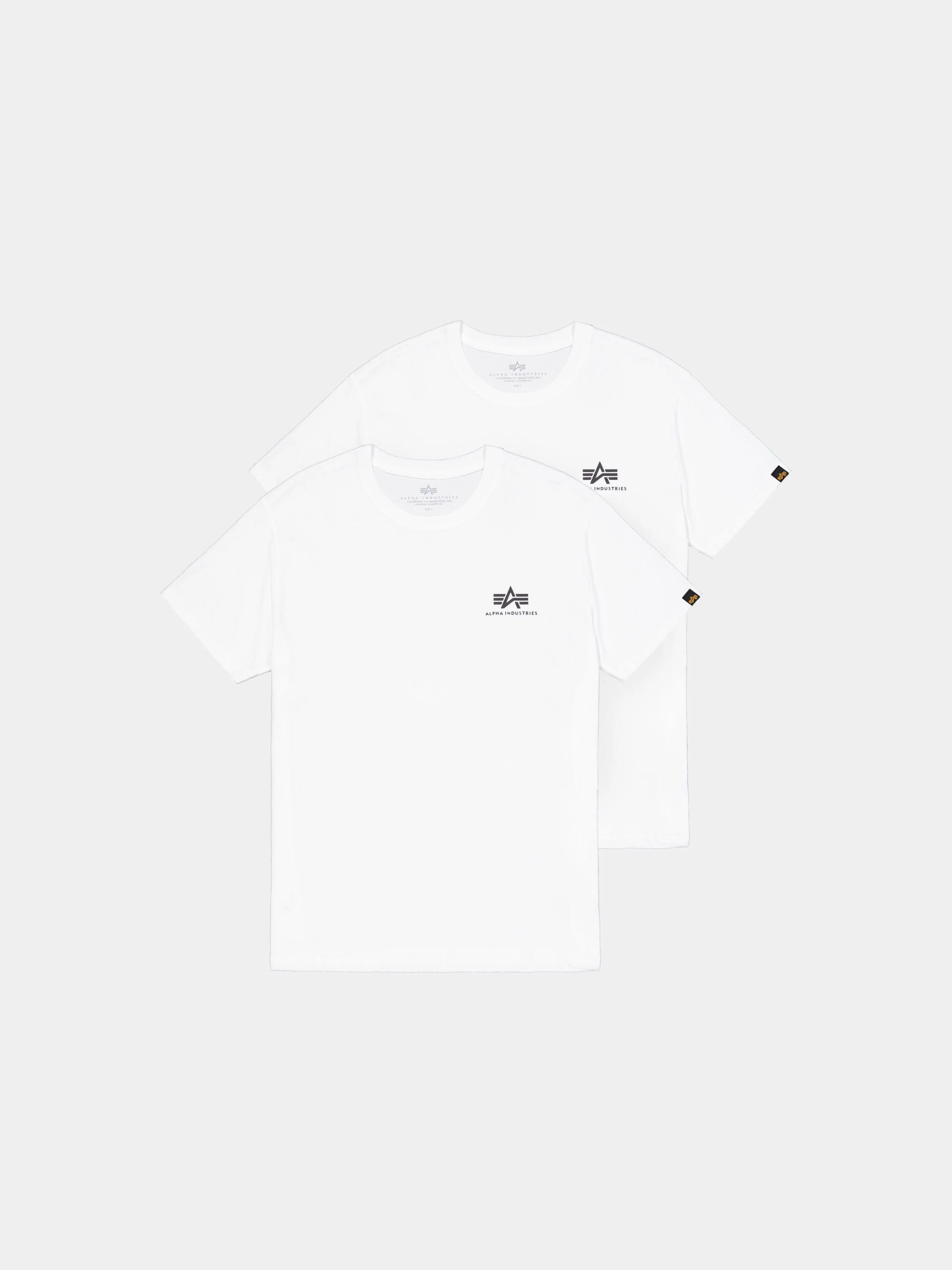 BASIC SMALL LOGO T-SHIRT 2 PACK - 1