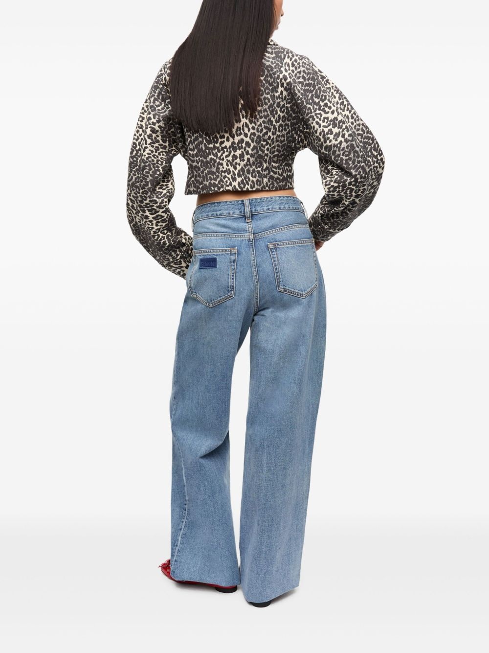 leopard-print jacket - 3