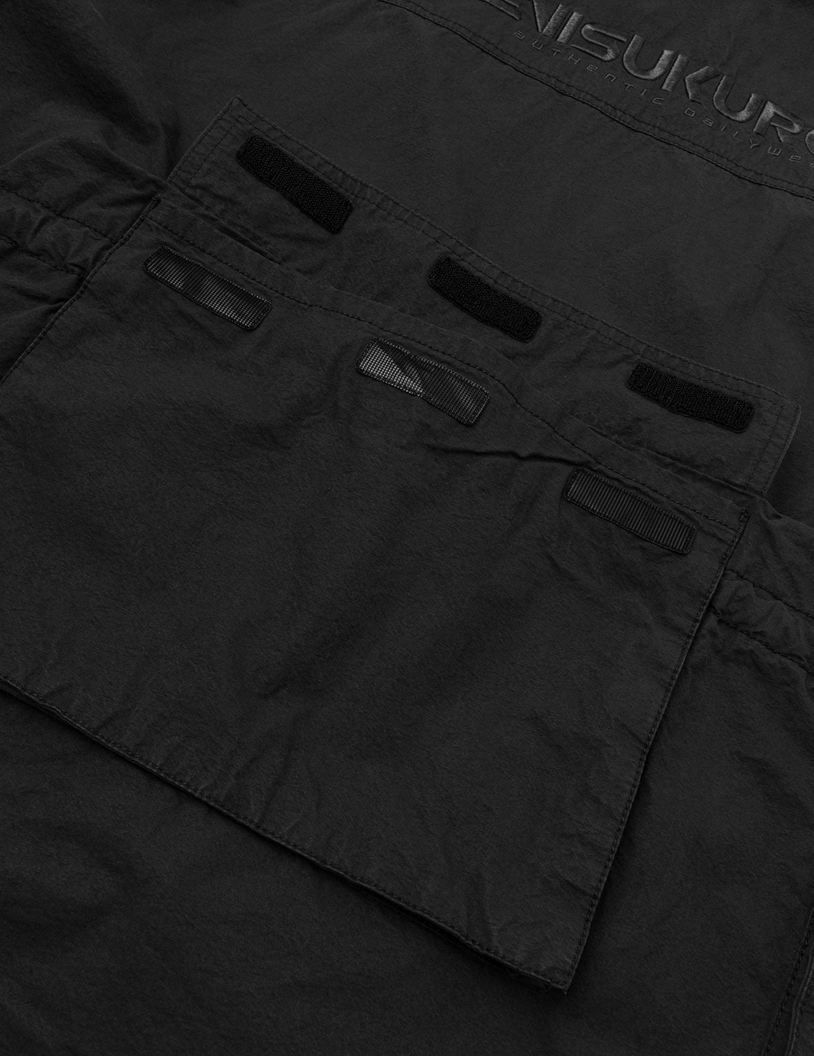 EVISUKURO Embroidery and Bio-washed Relax Fit Jacket - 16