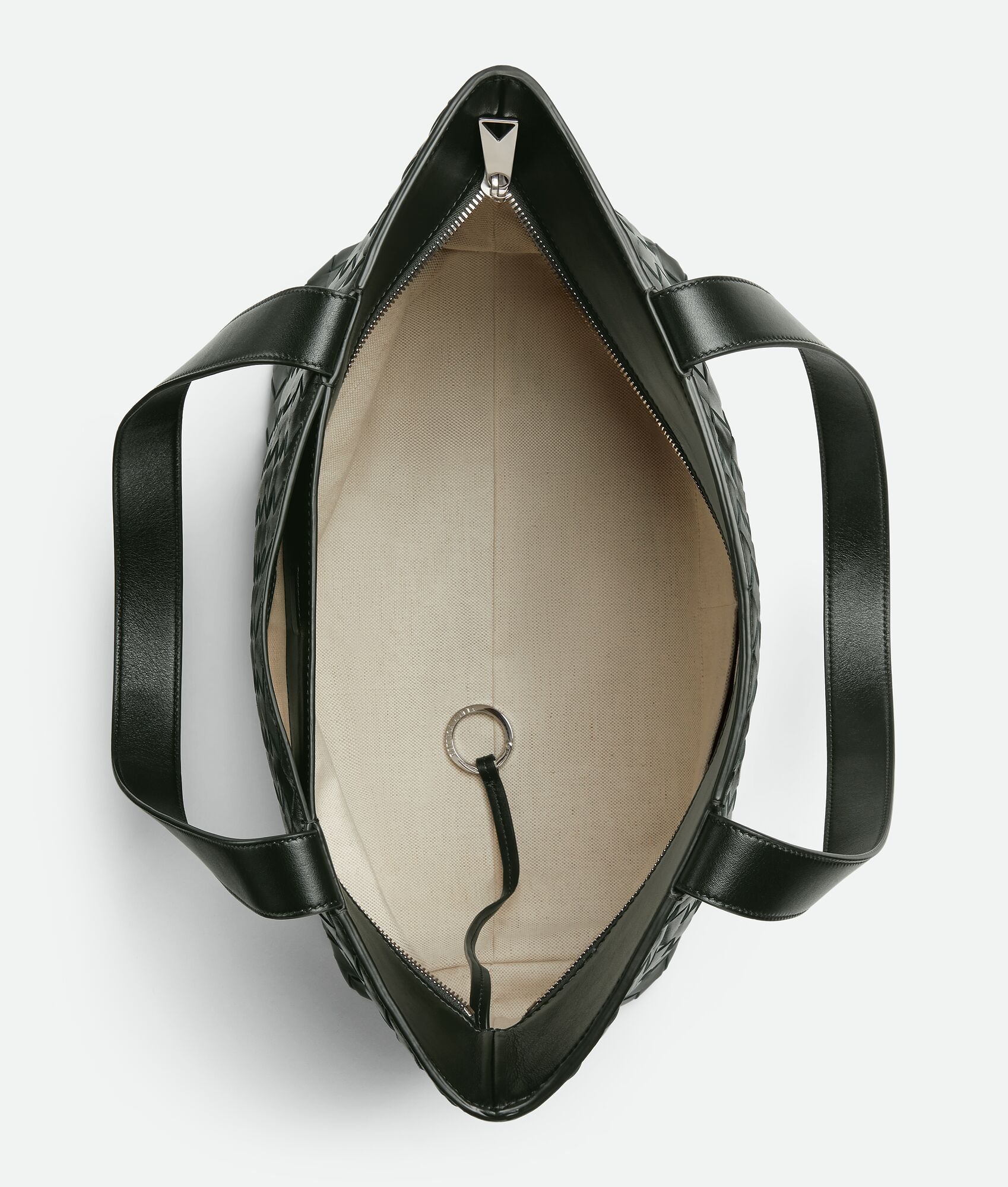 Small Intrecciato Zipped Tote - 3
