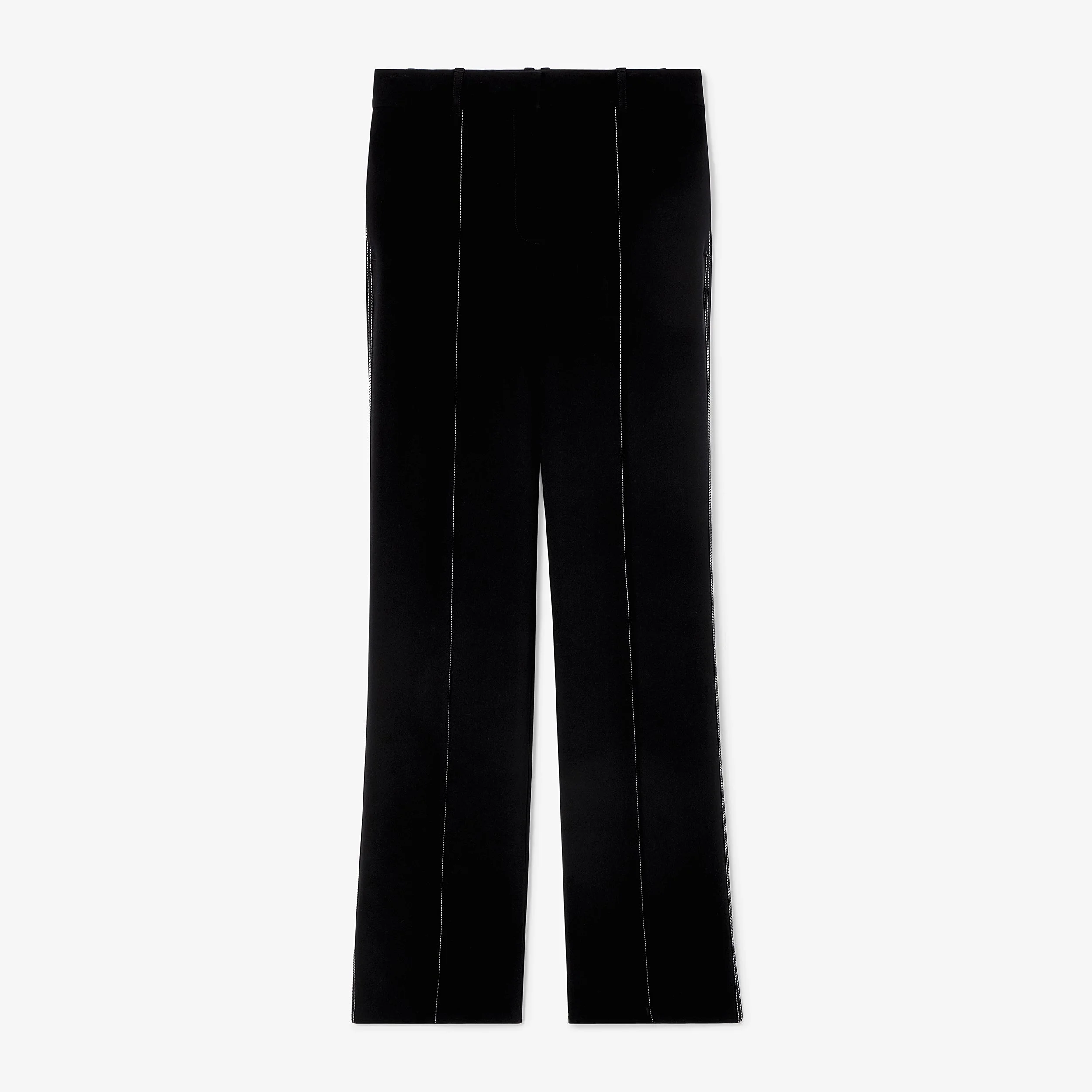 Lowen Jetset Pant - Everyday Crepe with Topstitch - 1