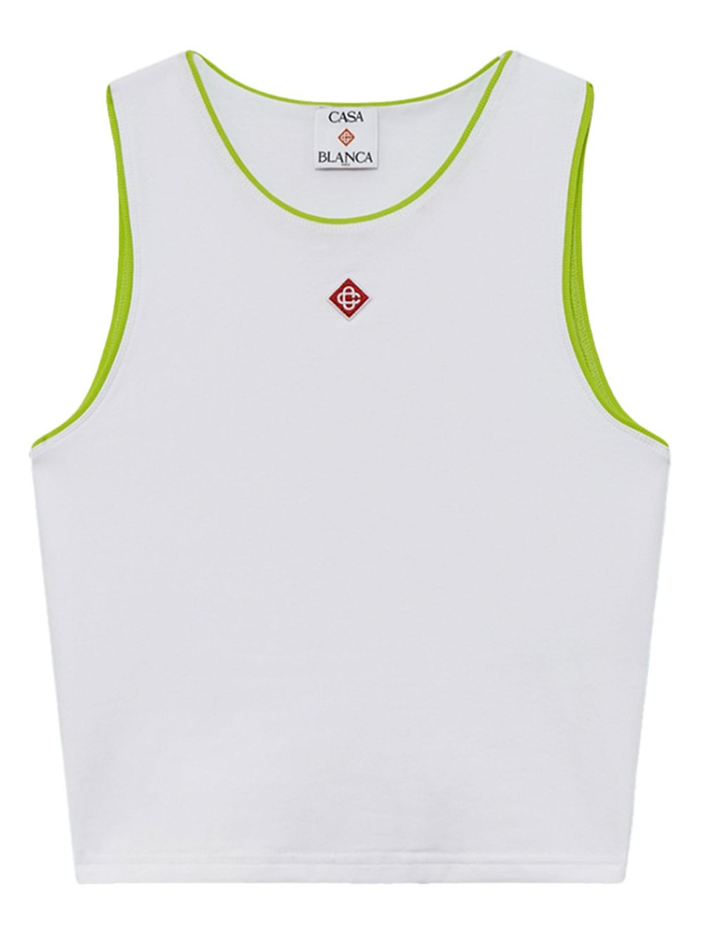 contrasting-trim top - 1