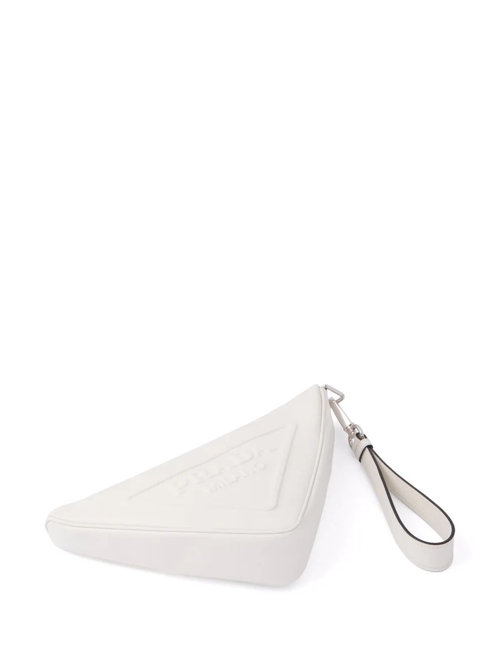 leather triangle pouch - 7