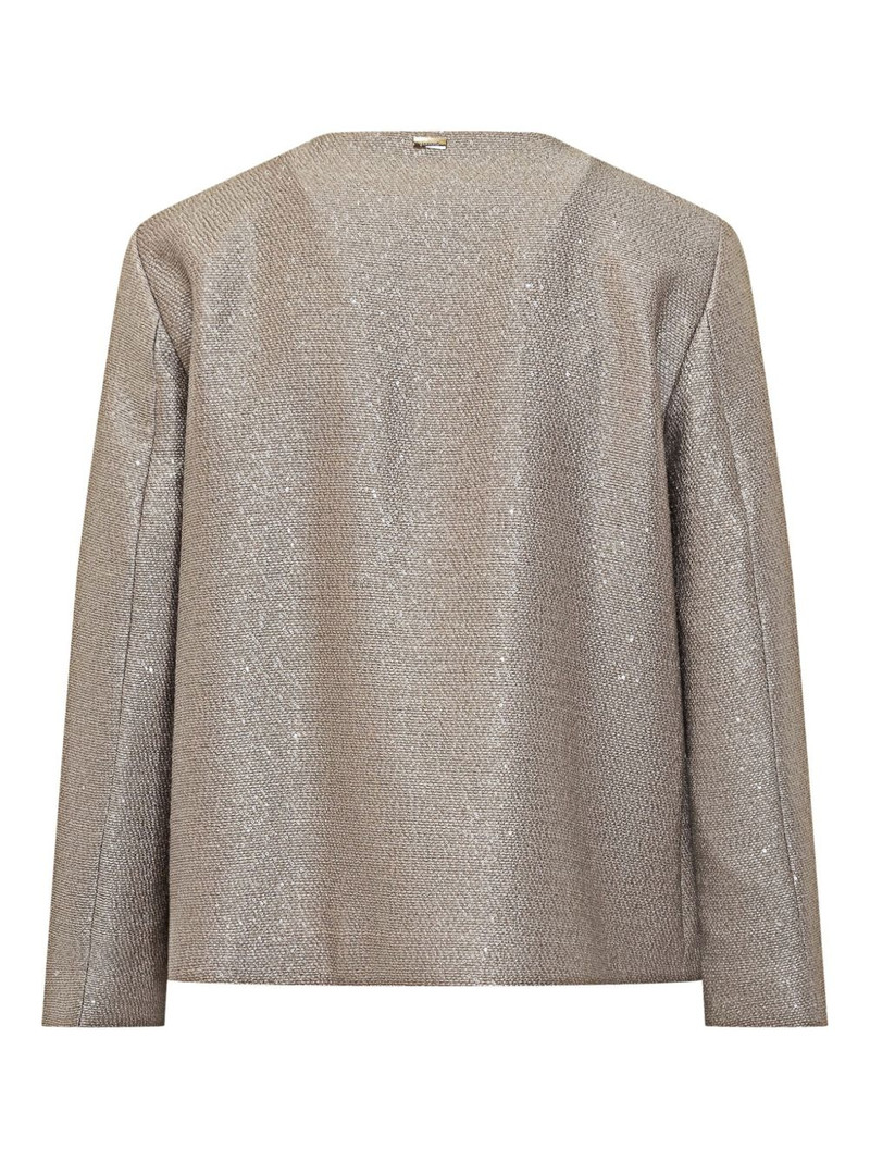 Herno sequinned jacket outlook