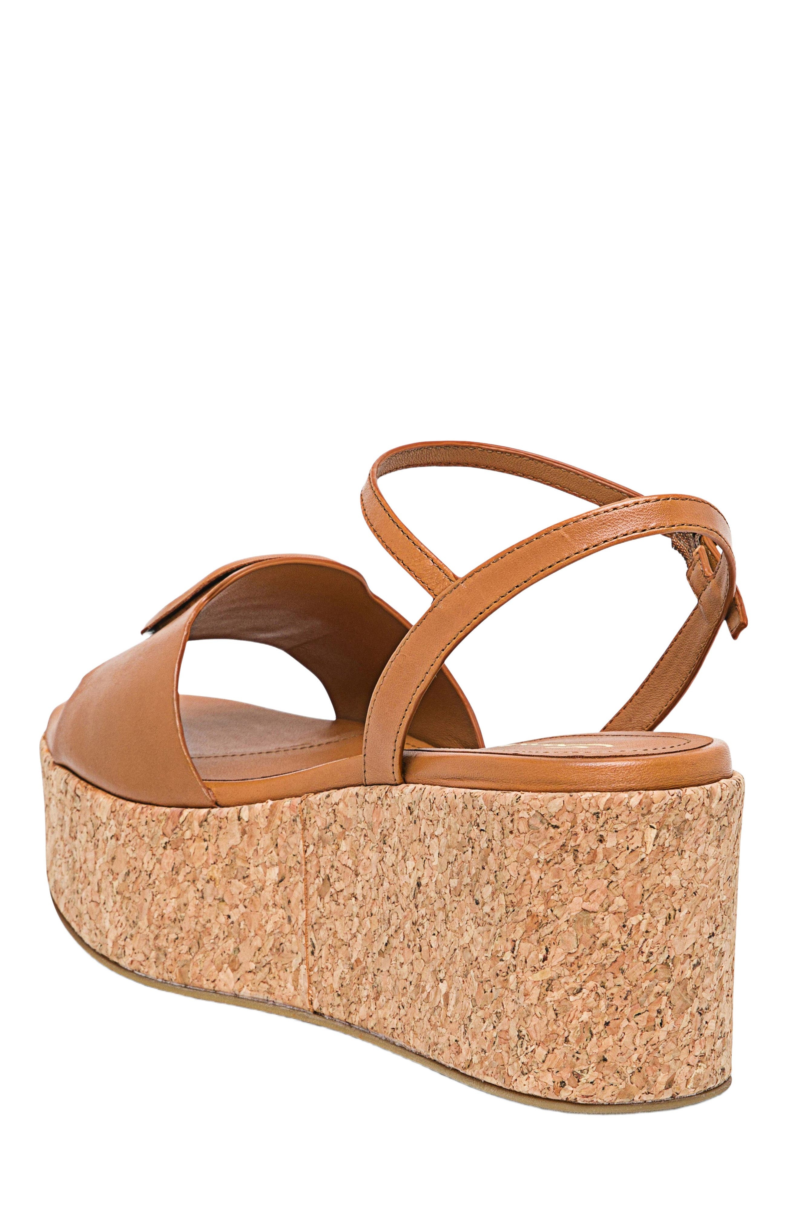 Santoni Women's wedge in Light Brown at Nordstrom - 4