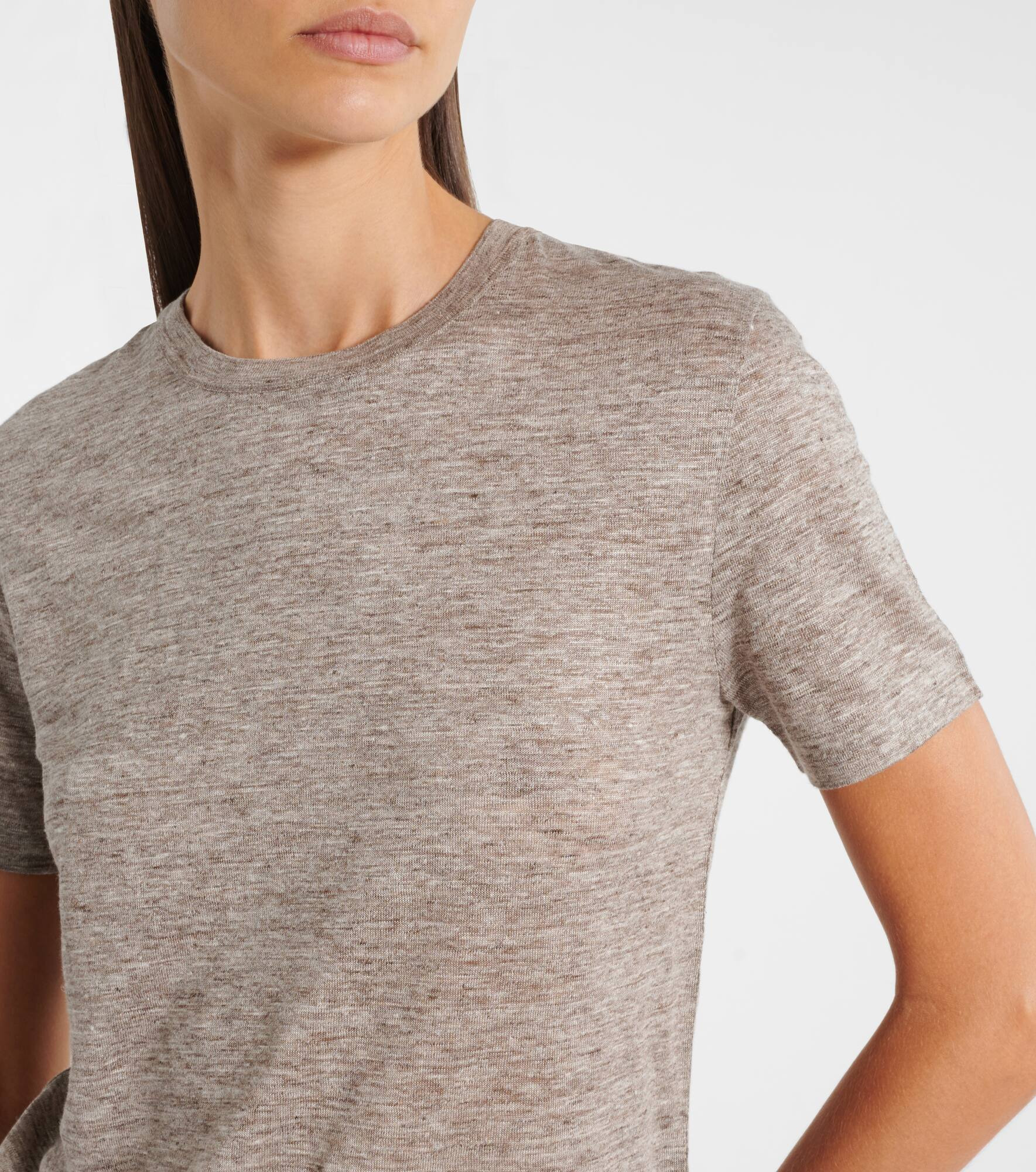 Gargano linen jersey T-shirt - 4
