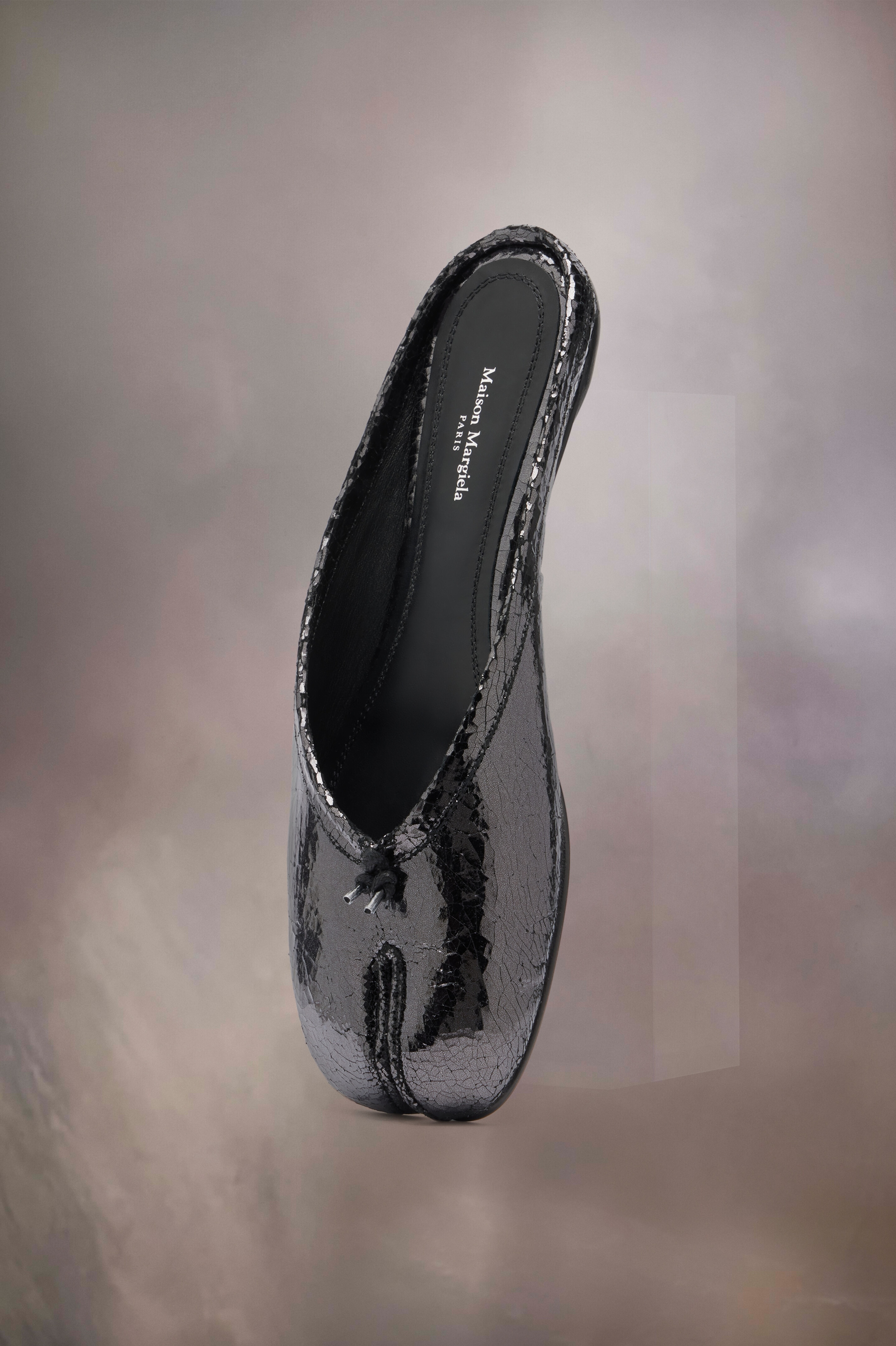 Maison Margiela Tabi Broken Mirror New Ballerina Mules