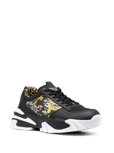 VERSACE JEANS COUTURE Fondo logo-print trainers outlook