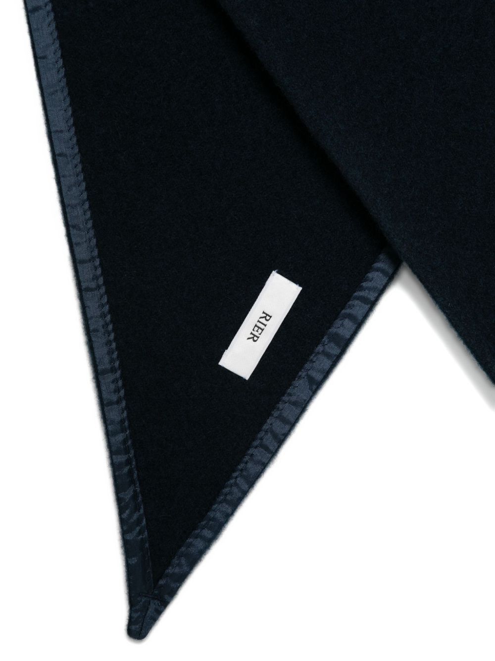triangular wool scarf - 2