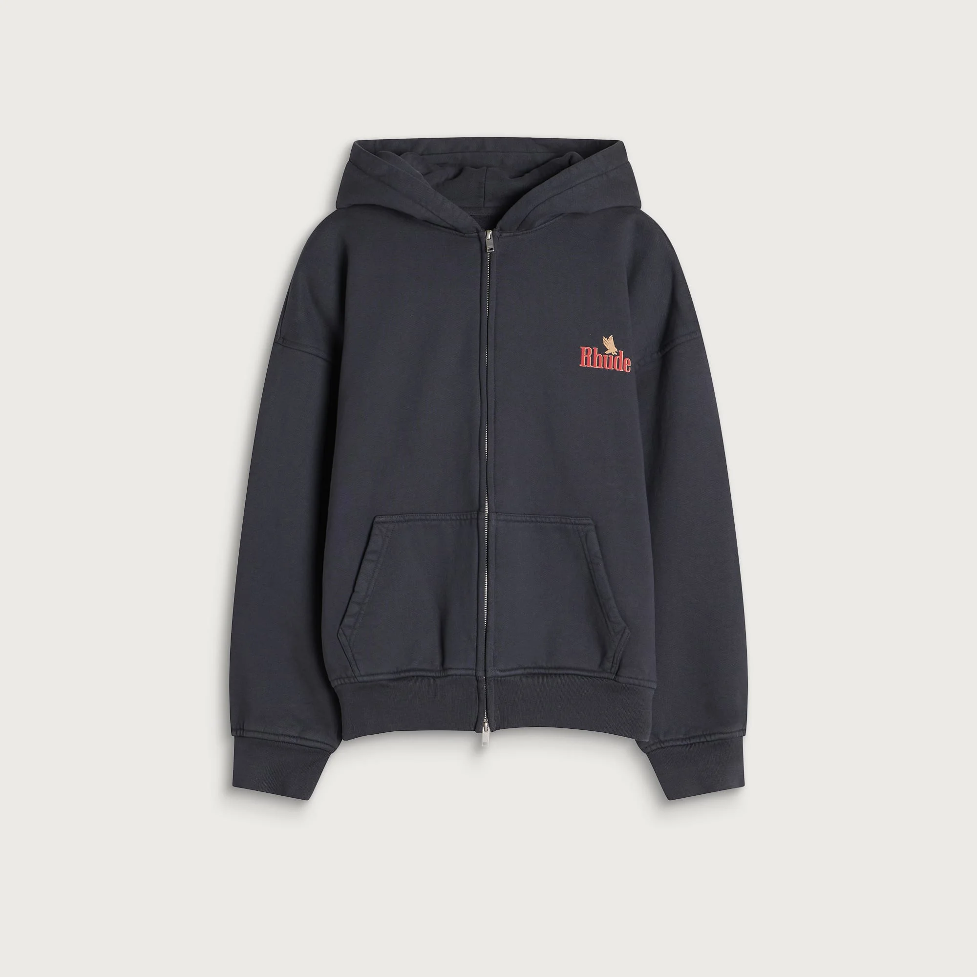 Rhude American Spirit Zip-Up Hoodie - 1