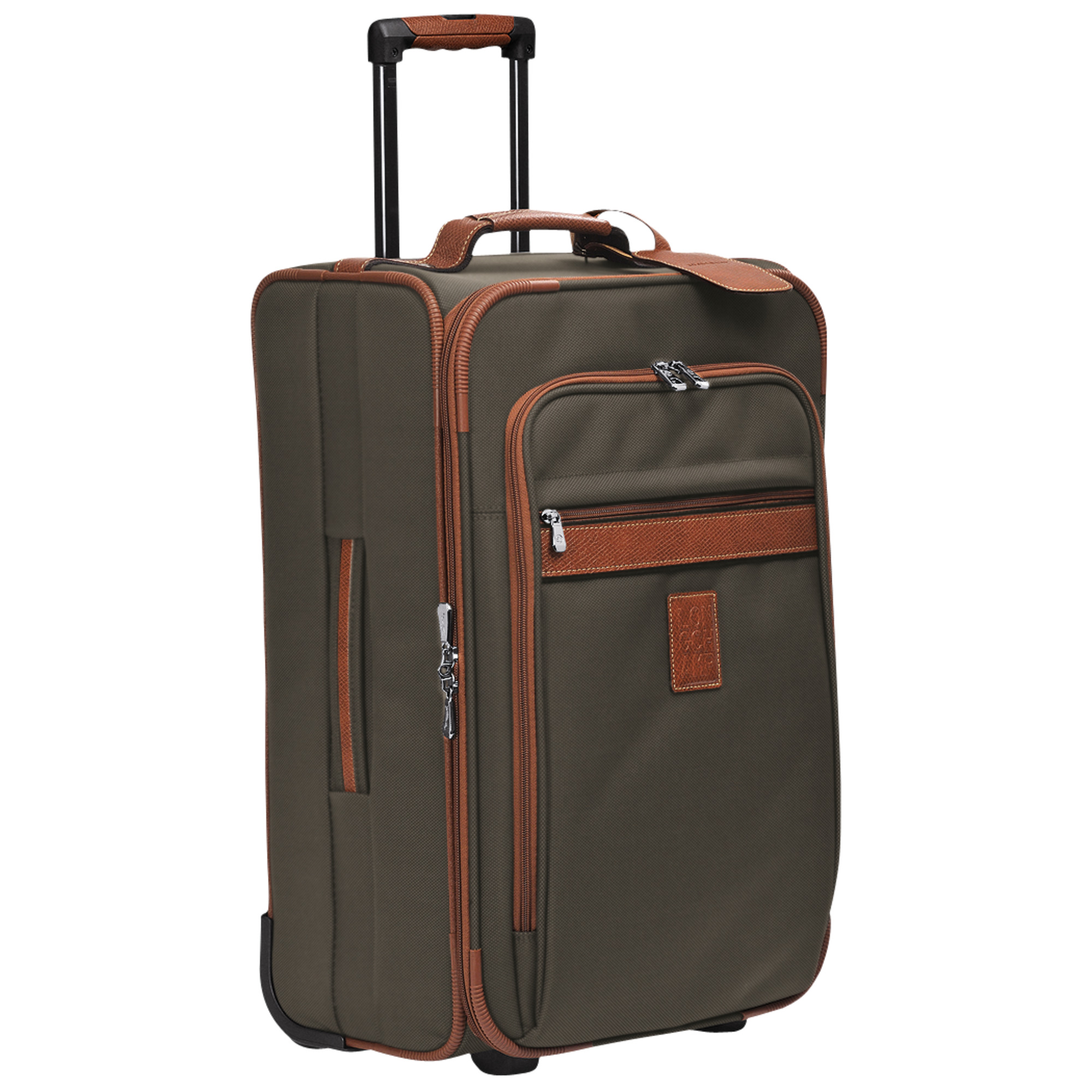 Boxford M Suitcase Brown - Canvas - 3