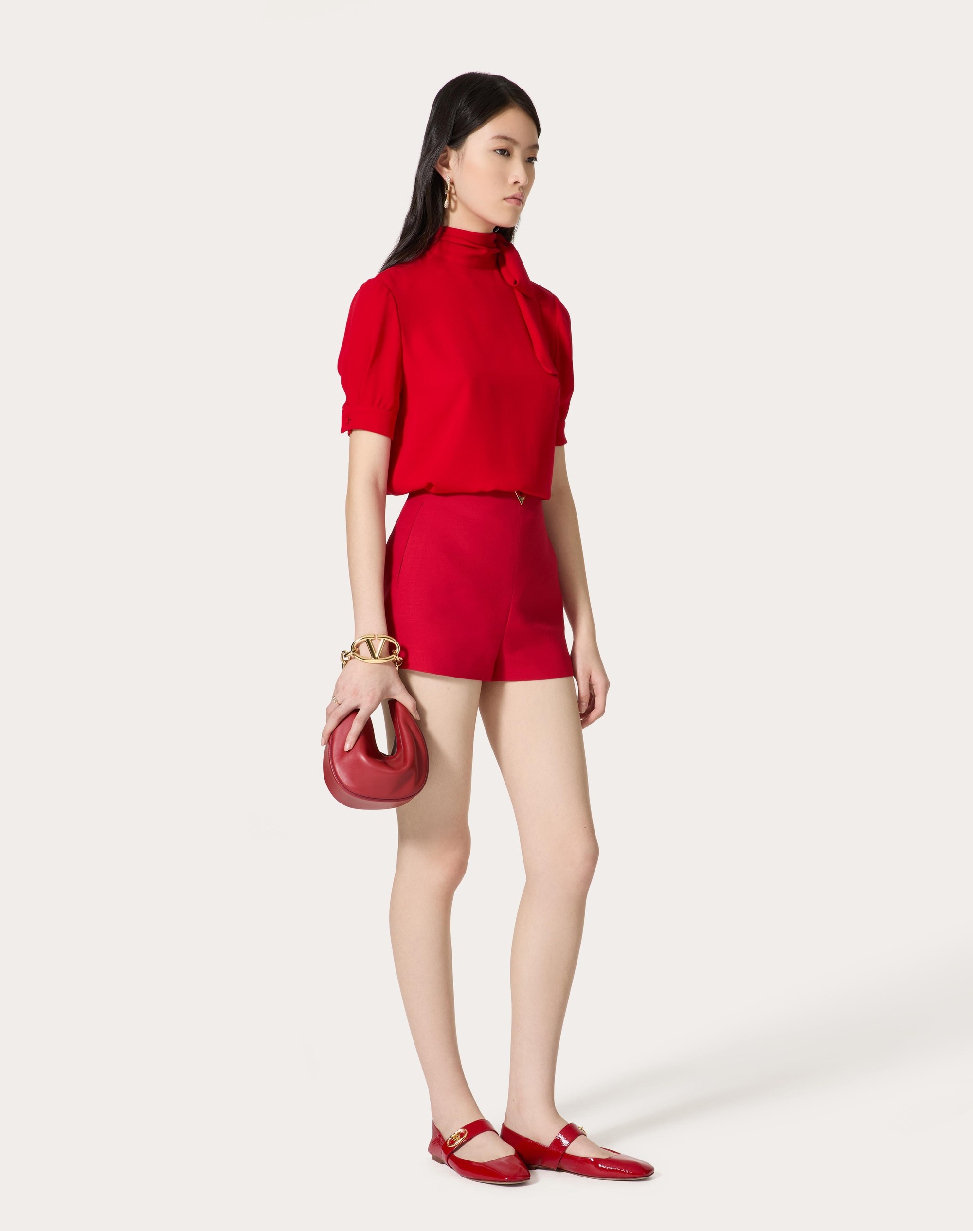 CREPE COUTURE SHORTS - 2