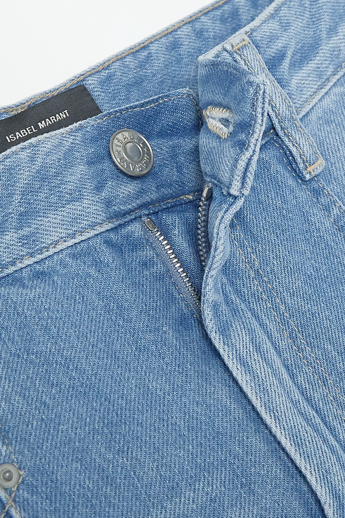 High-rise straight-leg jeans - 5