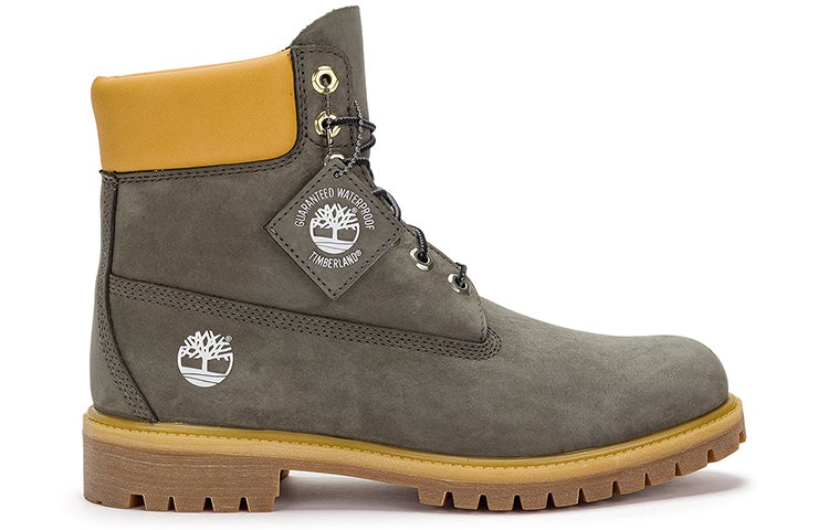 Timberland 6 Inch Premium Waterproof Boot 'Dark Green Nubuck' A6873W - 2