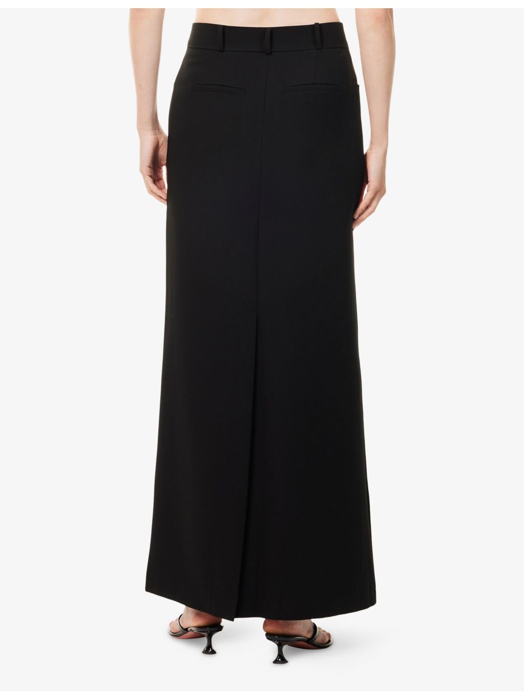 Malvo Long Woven Pencil Skirt - 4