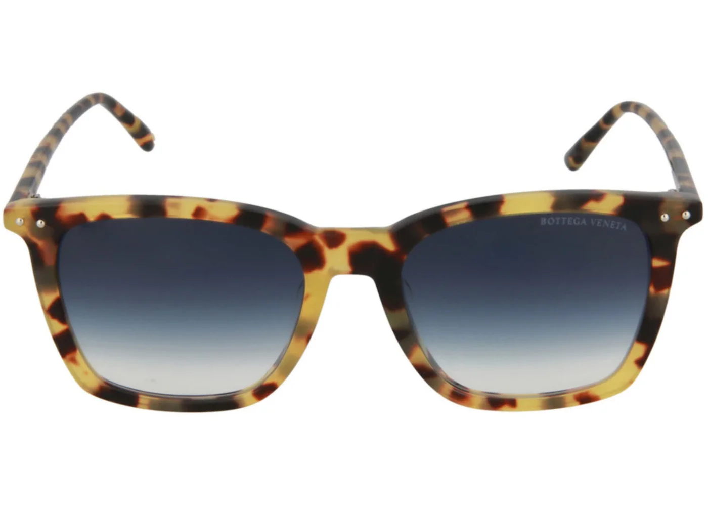 Bottega Veneta Square-Frame Acetate Sunglasses Havana Havana Blue (BV0251SA-30007260-005) - 1