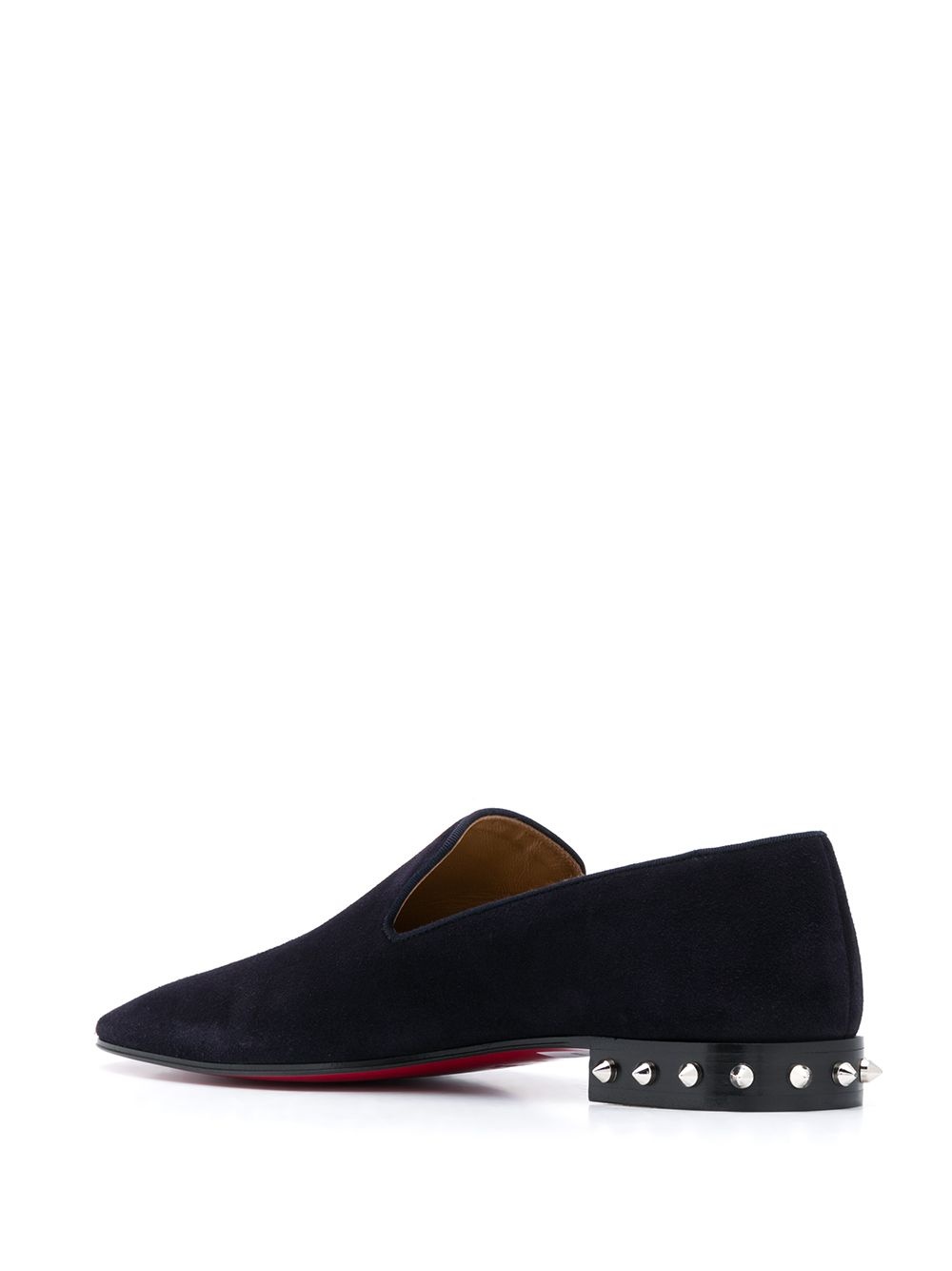 smooth leather loafers - 3