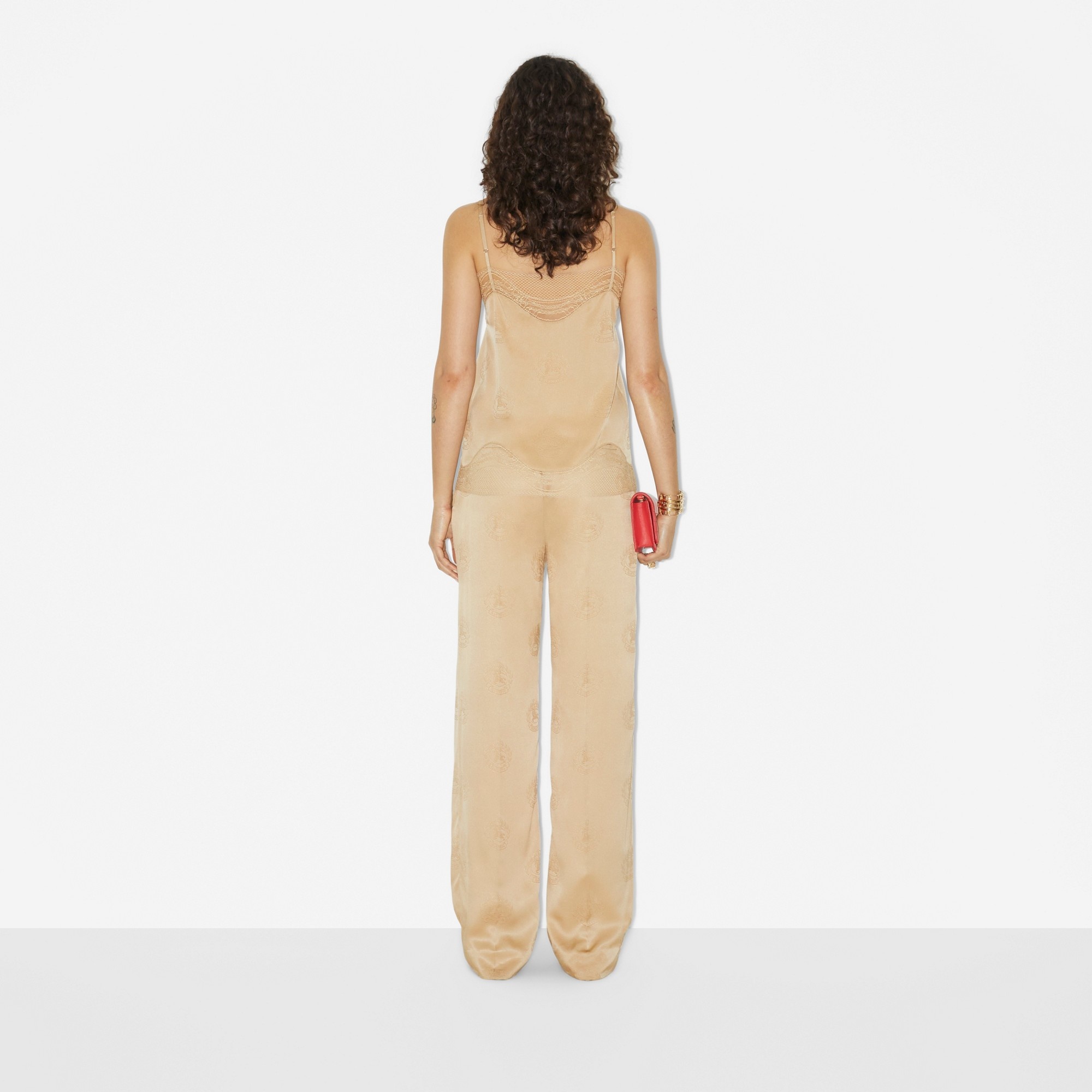 EKD Silk Wide-leg Trousers - 4