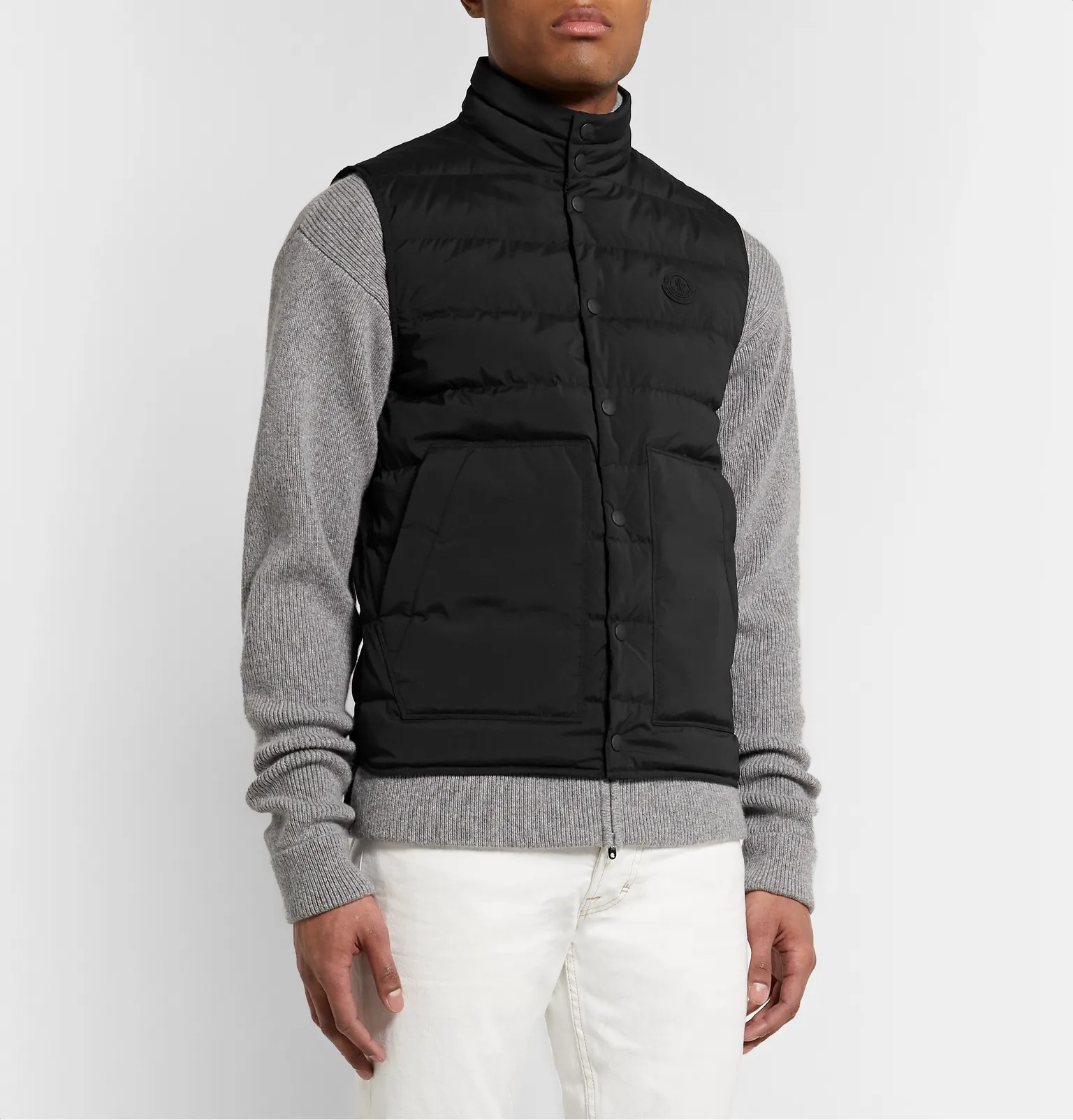 Quilted Shell Down Gilet - 4