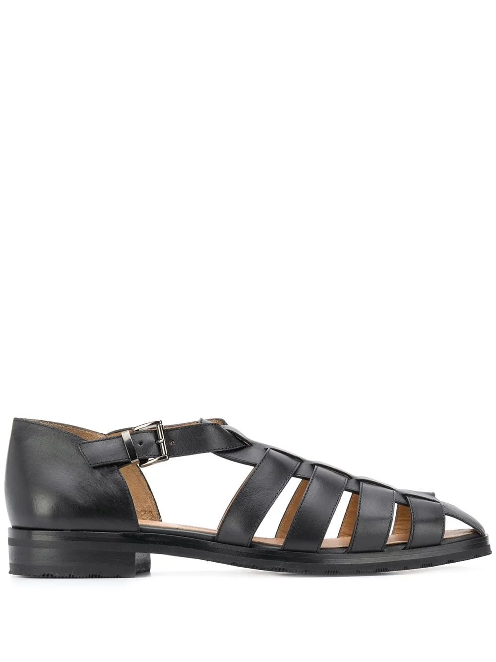 flat strappy shoes - 1