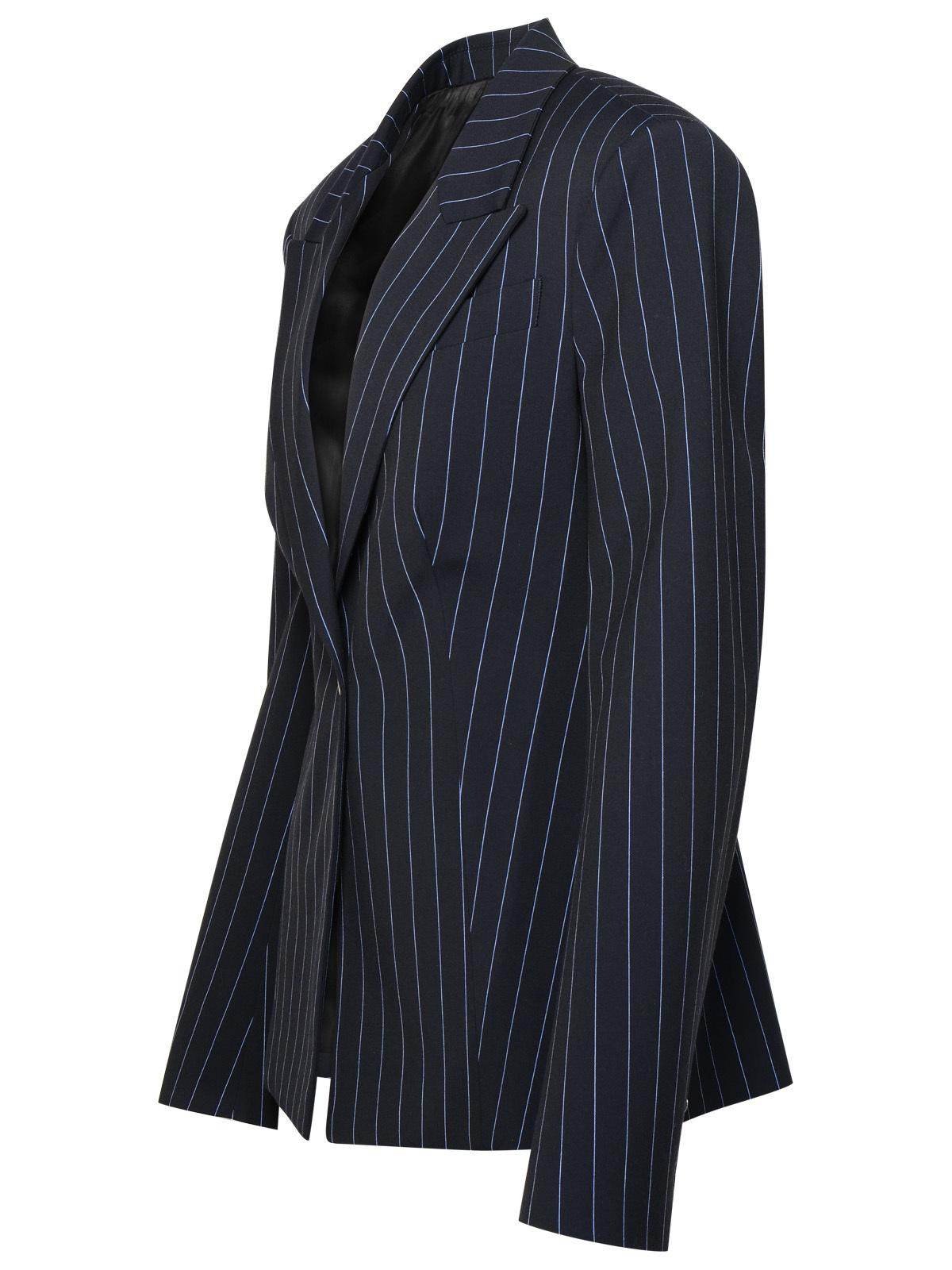 The Attico Midnight Blue Polyester Blend Blazer Women - 2