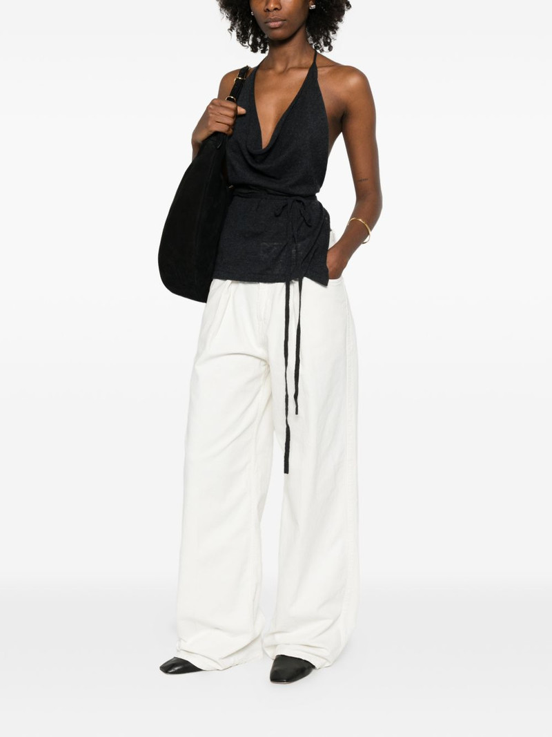 CORDERA halterneck tie top outlook
