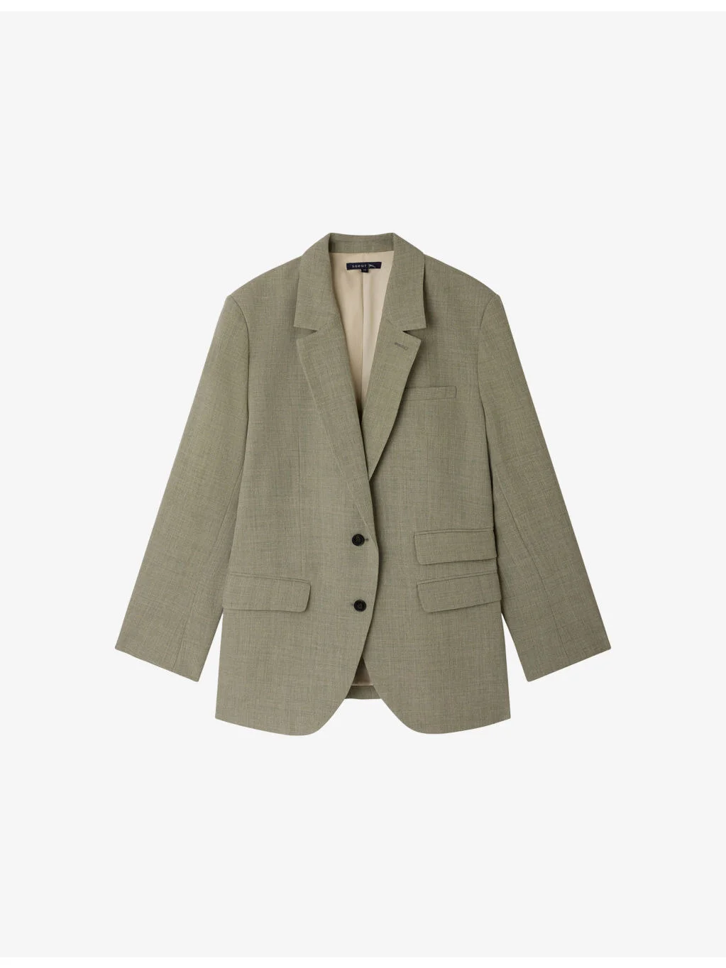 Harvest Relaxed-Fit Woven Blazer - 1