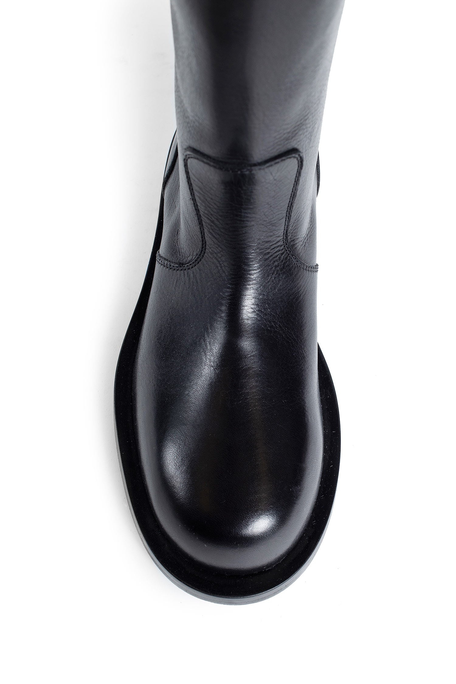 Milan-Soft-Biker-Boots-In-Grained-Shiny-Calfskin - 5