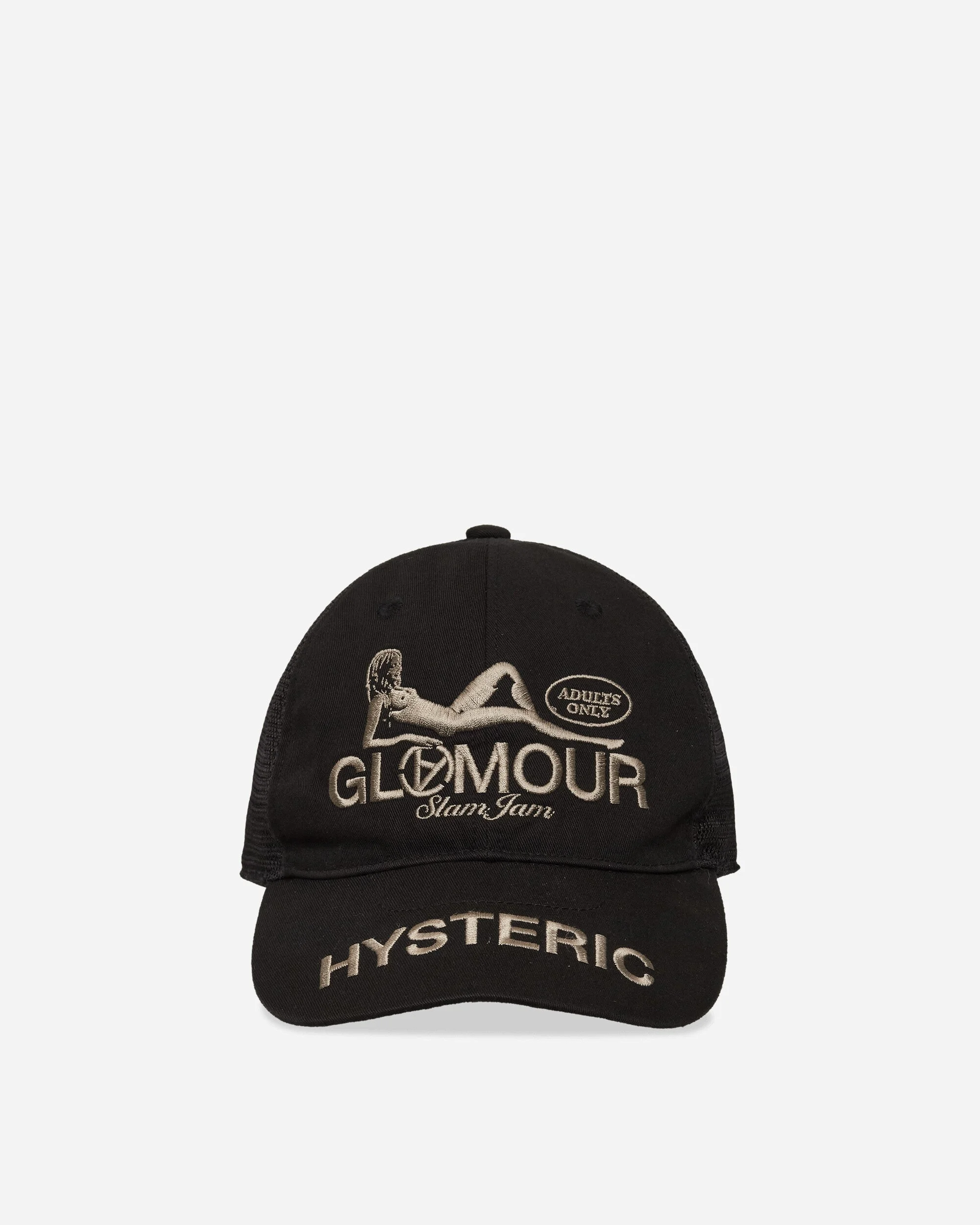 Slam Jam Hysteric Angels Trucker Hat Black - 1