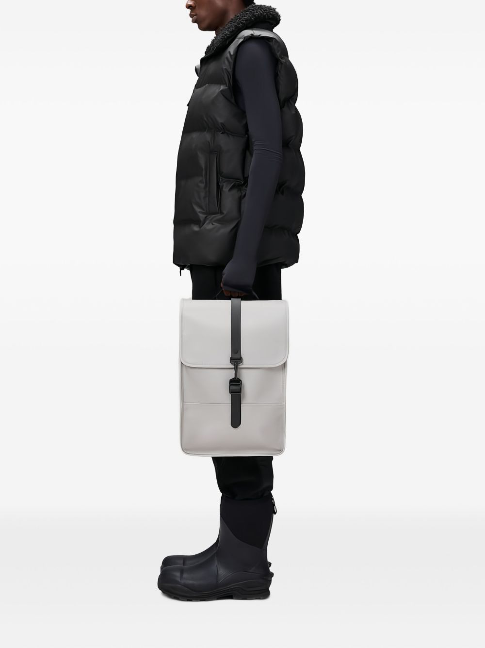 flap-buckle backpack - 2