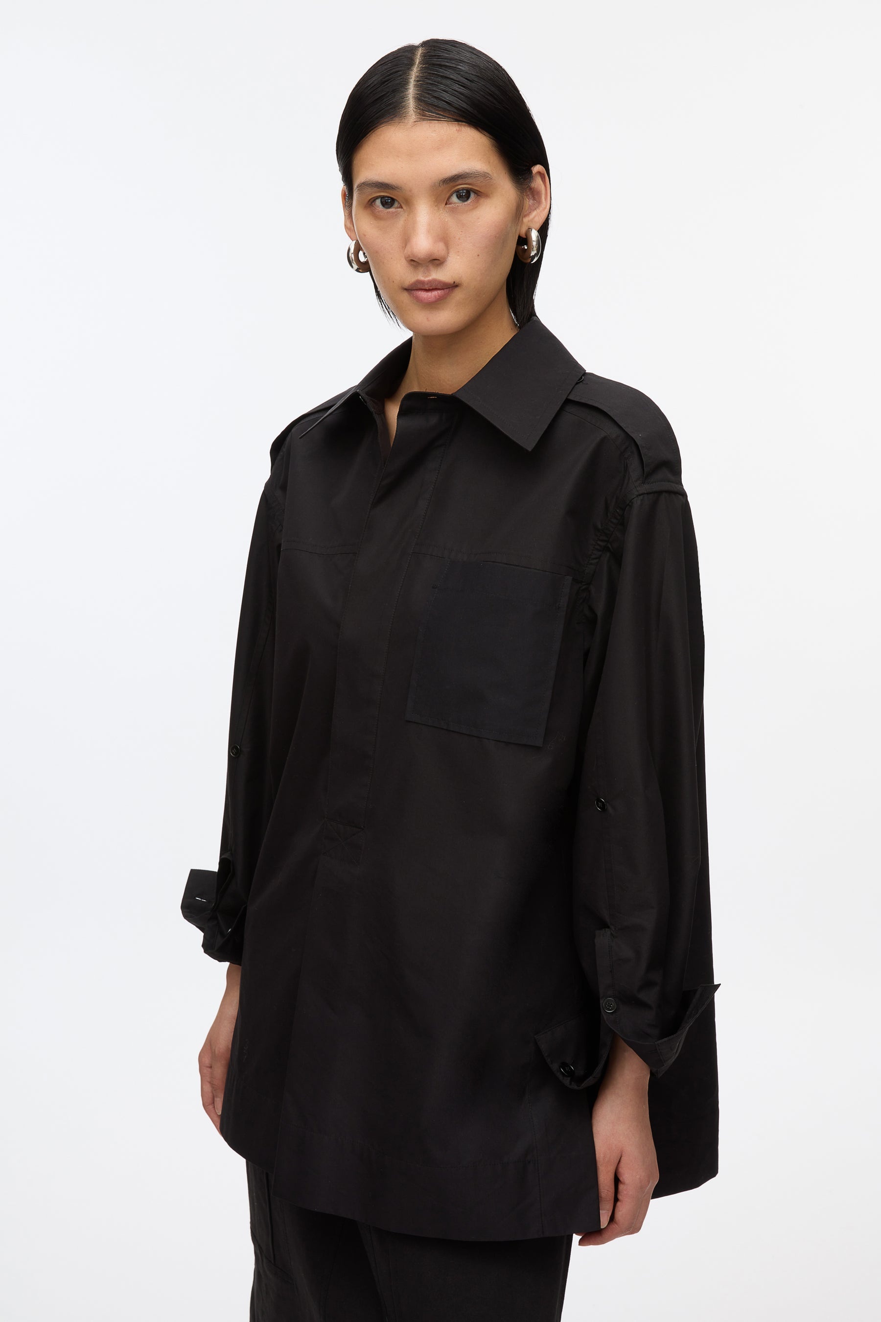 Oversize Popover Shirt - 6