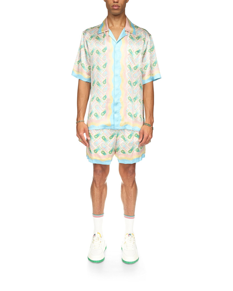 CASABLANCA Ping Pong Silk Shirt | Casablanca Paris outlook