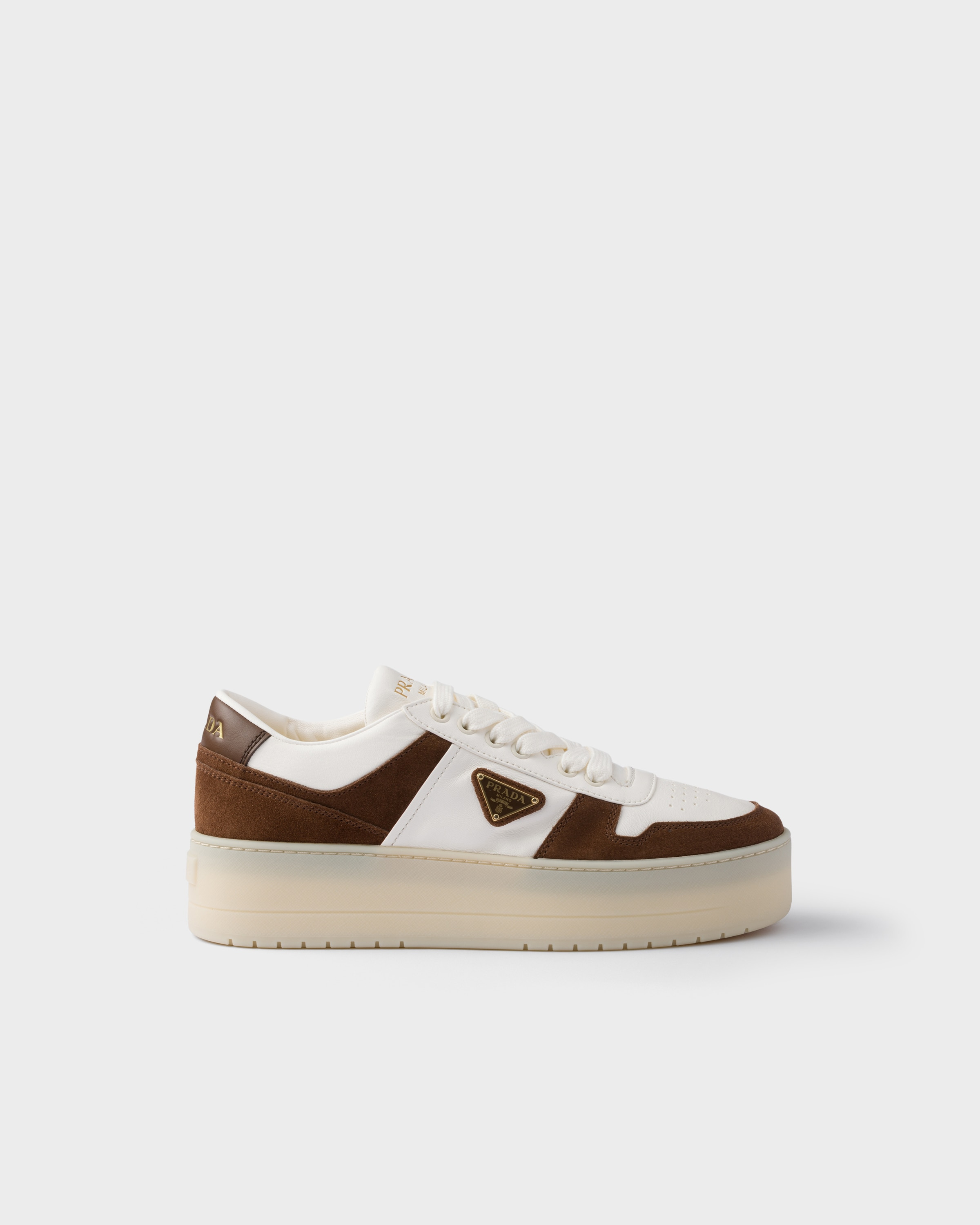 Downtown Bold nappa leather and suede sneakers - 2