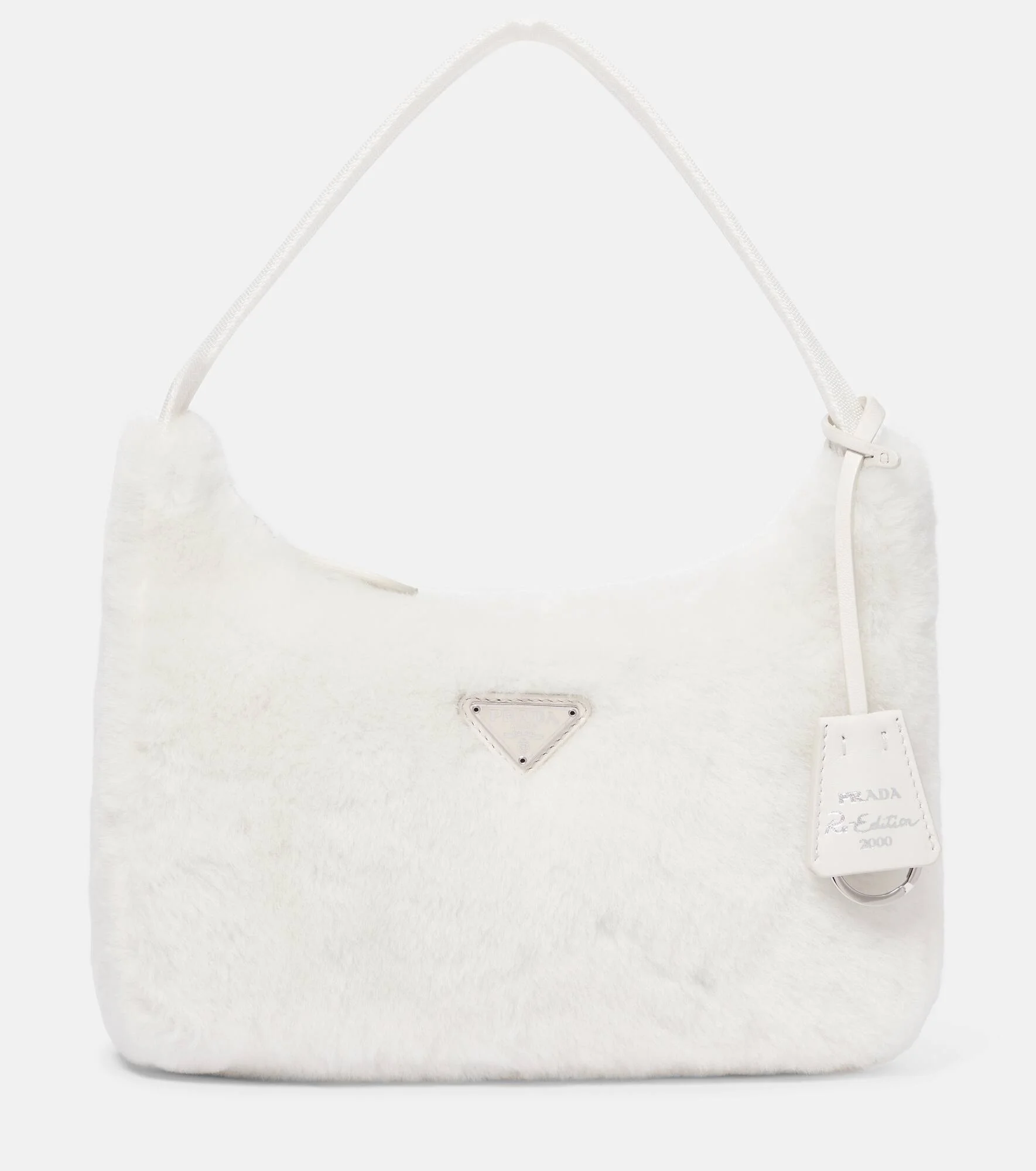 Re-Edition 2000 shearling shoulder bag - 1
