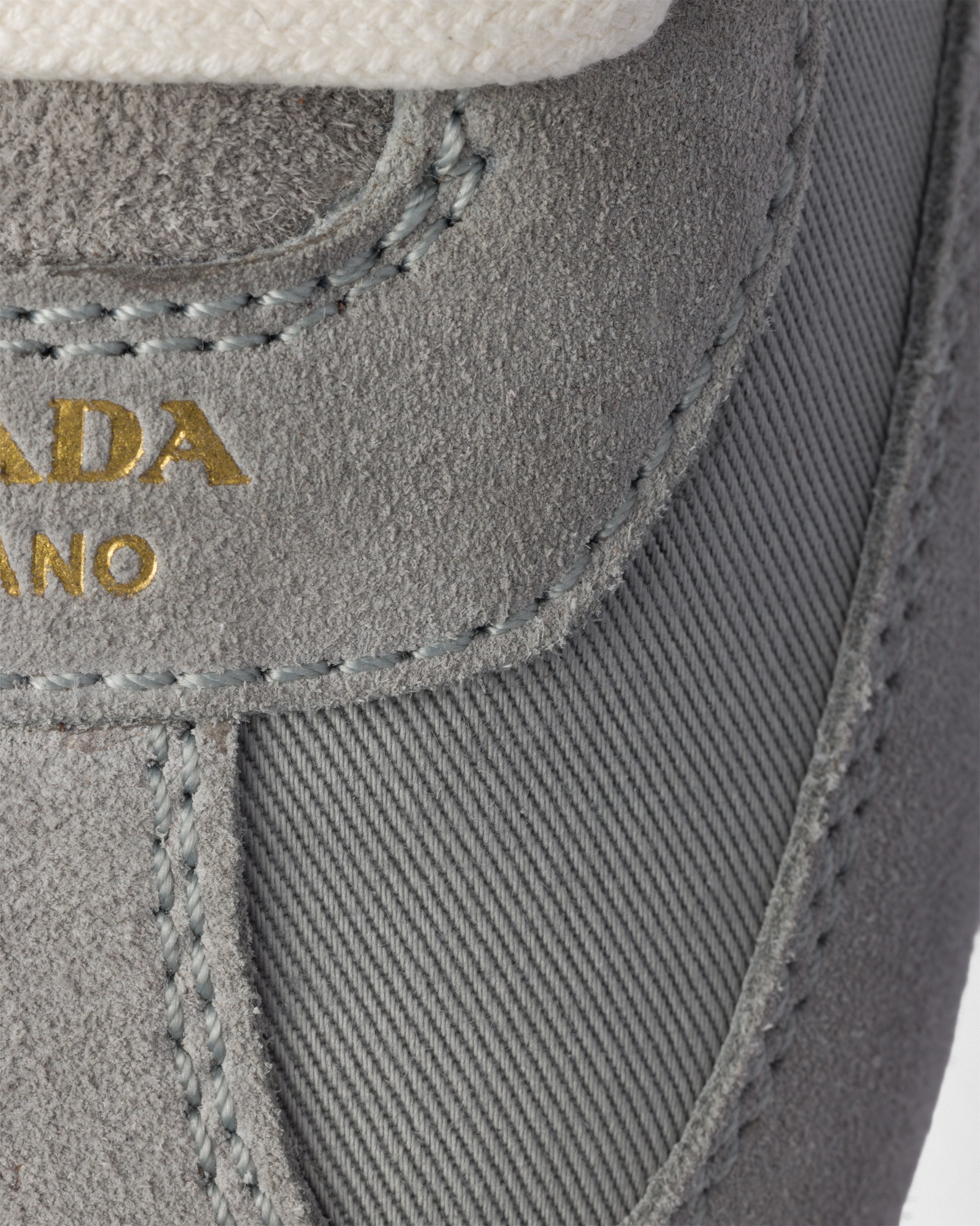 Suede and fabric sneakers - 5