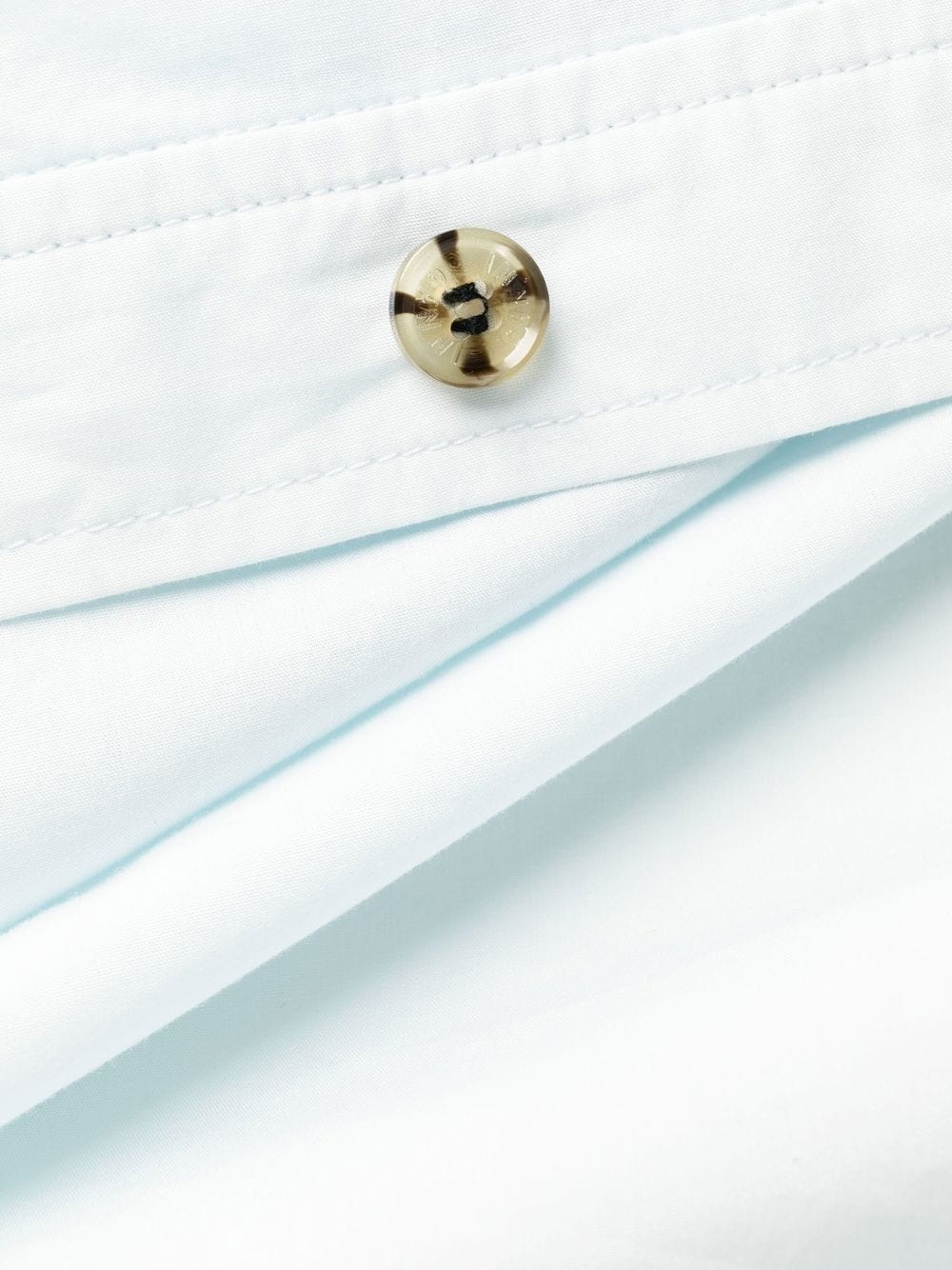 broderie anglaise midi shirt dress - 8